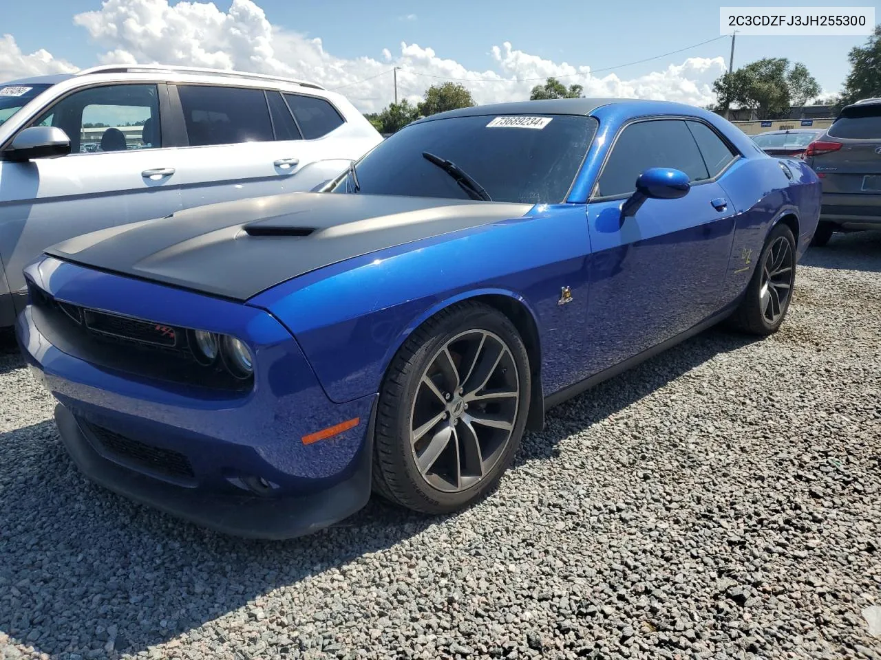 2018 Dodge Challenger R/T 392 VIN: 2C3CDZFJ3JH255300 Lot: 73689234