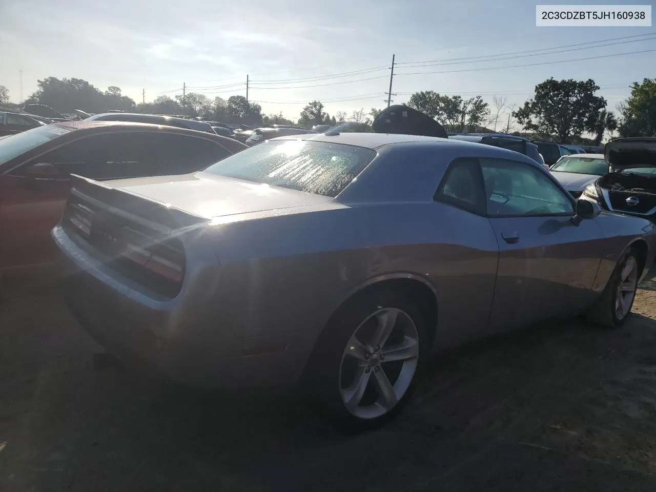 2018 Dodge Challenger R/T VIN: 2C3CDZBT5JH160938 Lot: 73693444