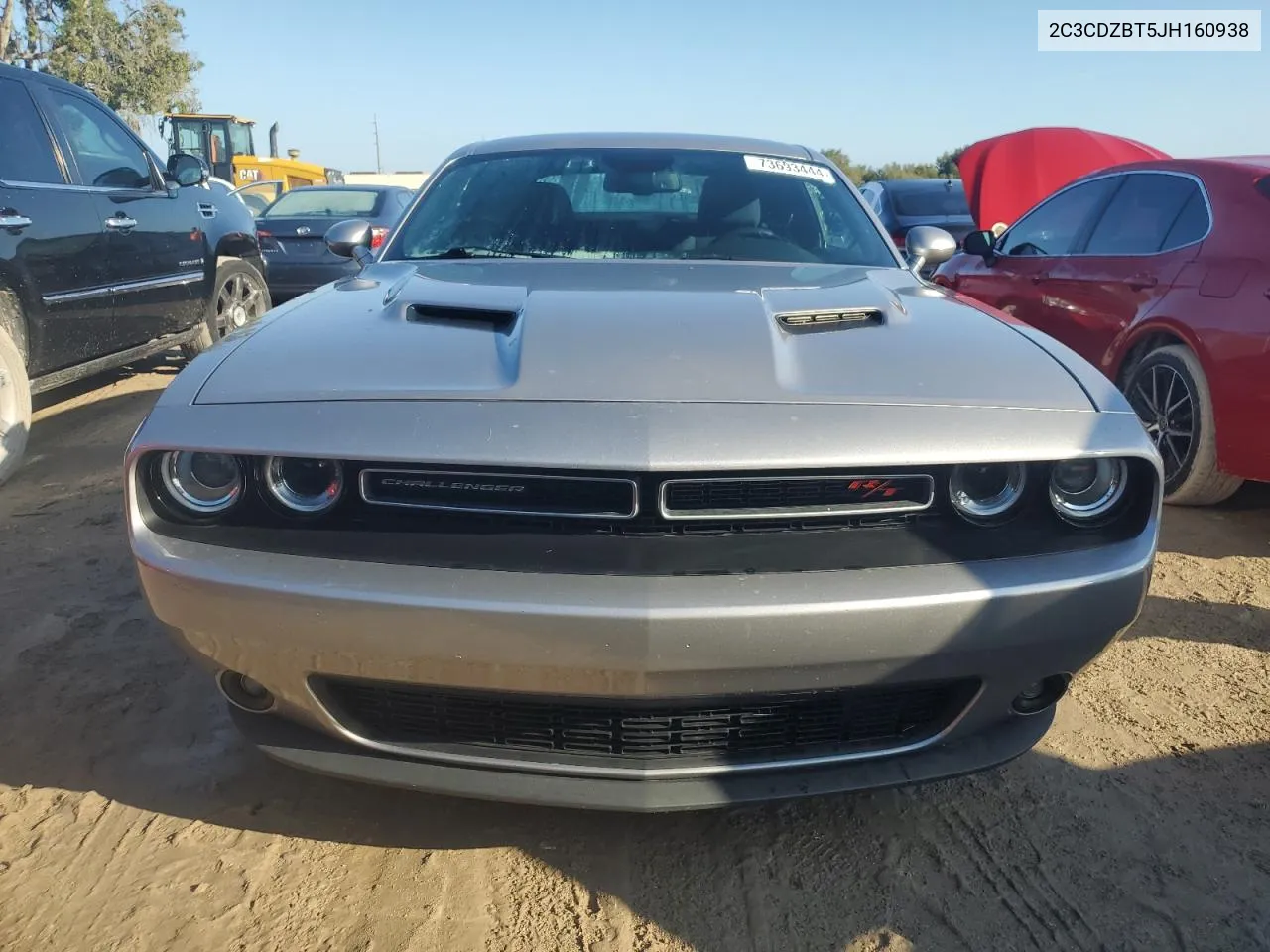 2018 Dodge Challenger R/T VIN: 2C3CDZBT5JH160938 Lot: 73693444