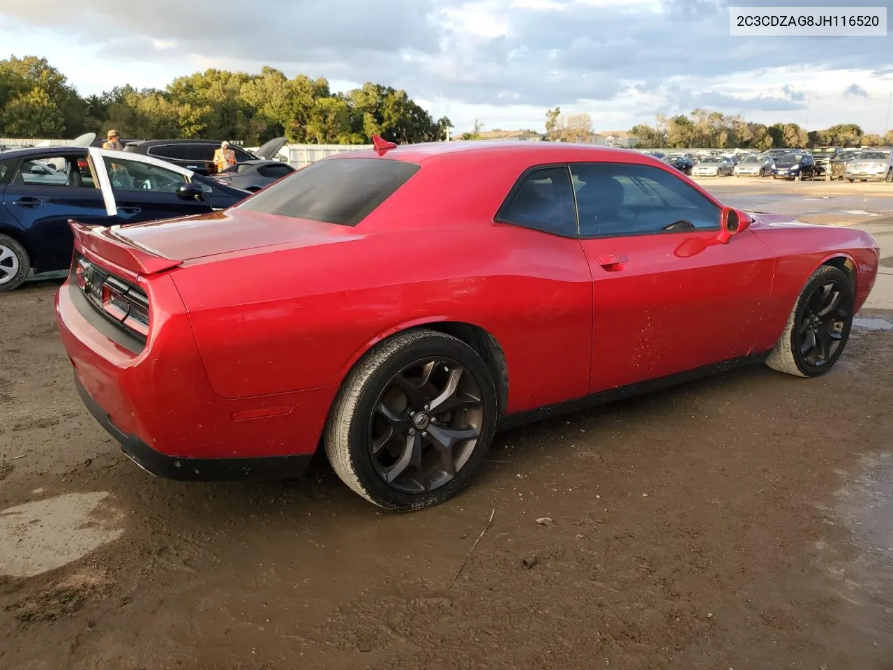 2018 Dodge Challenger Sxt VIN: 2C3CDZAG8JH116520 Lot: 73829474