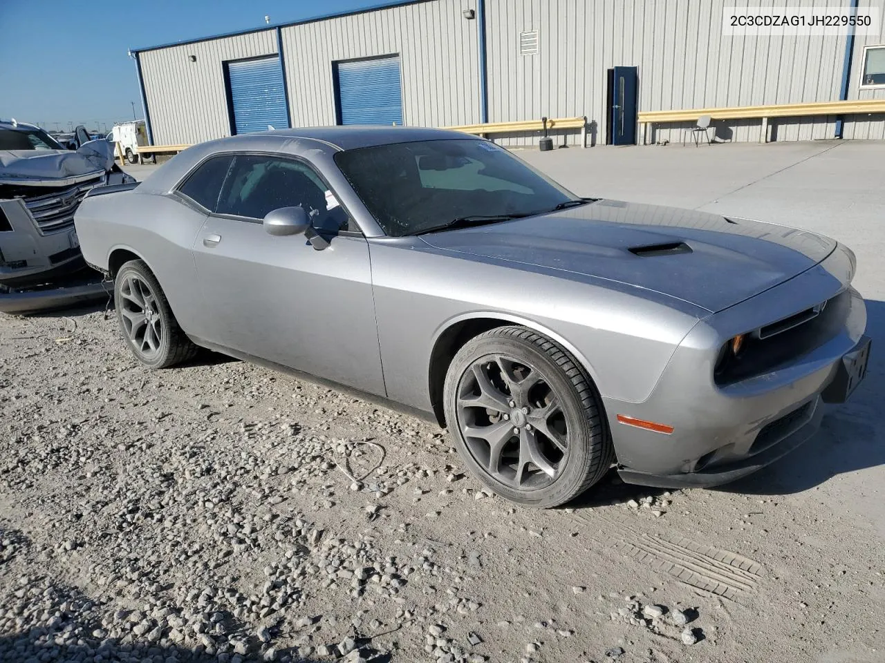 2018 Dodge Challenger Sxt VIN: 2C3CDZAG1JH229550 Lot: 73834994