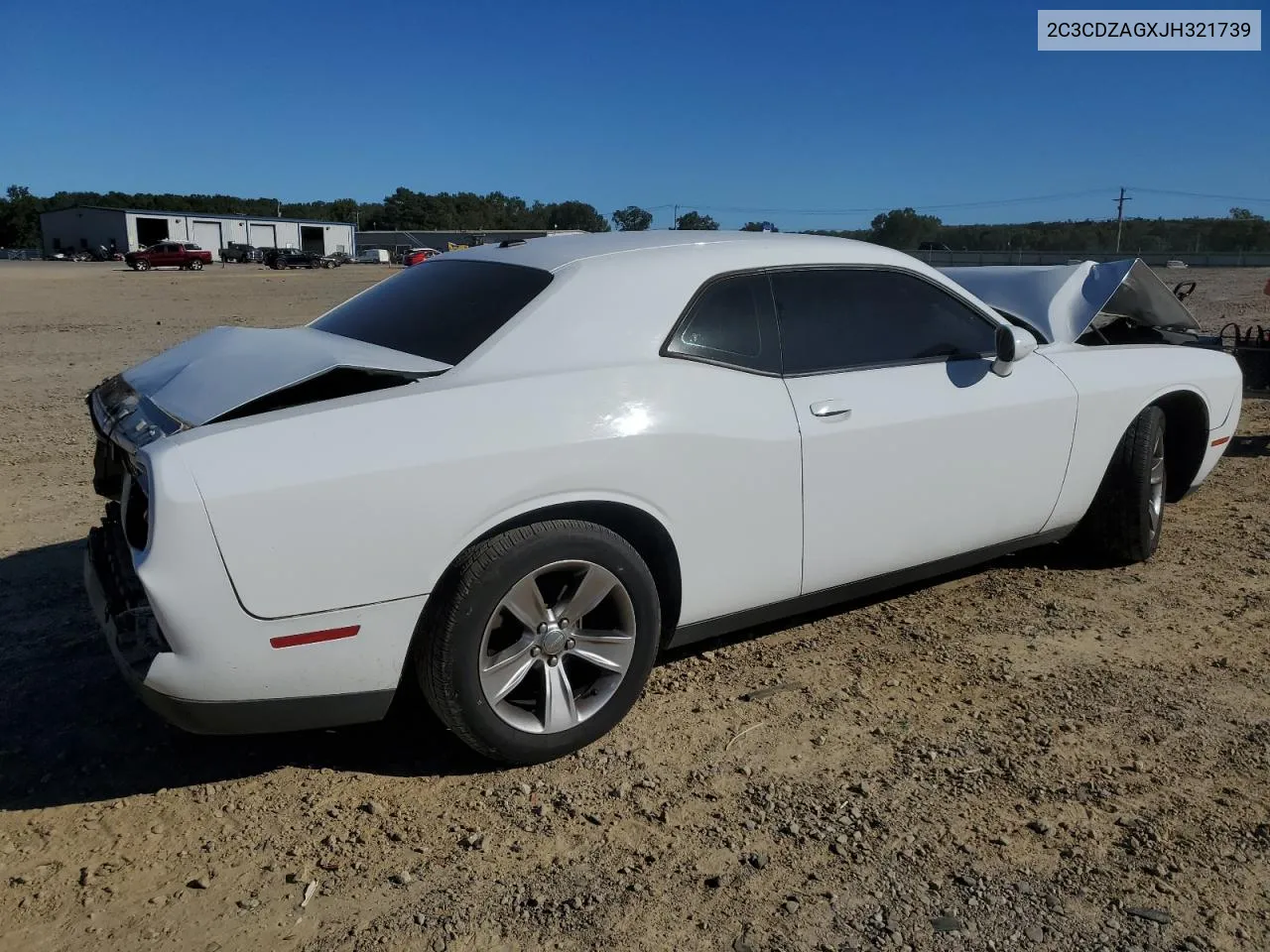 2018 Dodge Challenger Sxt VIN: 2C3CDZAGXJH321739 Lot: 74055654