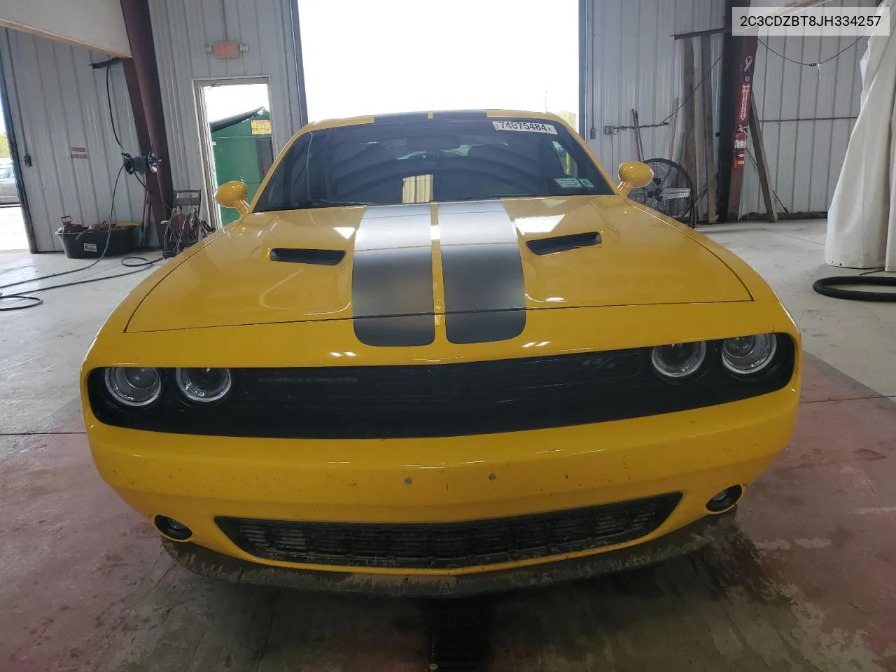 2018 Dodge Challenger R/T VIN: 2C3CDZBT8JH334257 Lot: 74075484