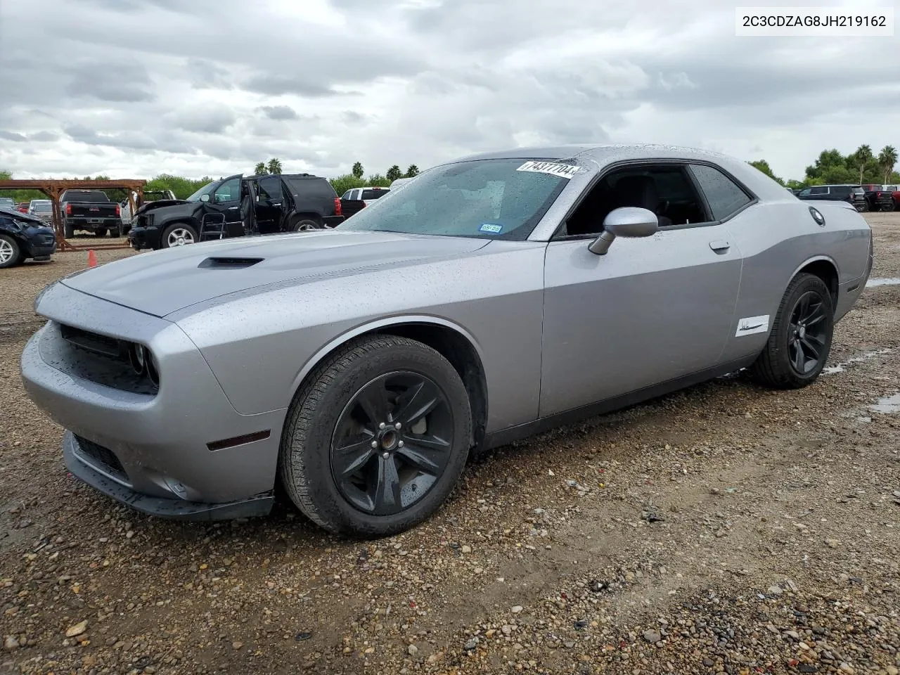 2018 Dodge Challenger Sxt VIN: 2C3CDZAG8JH219162 Lot: 74377704