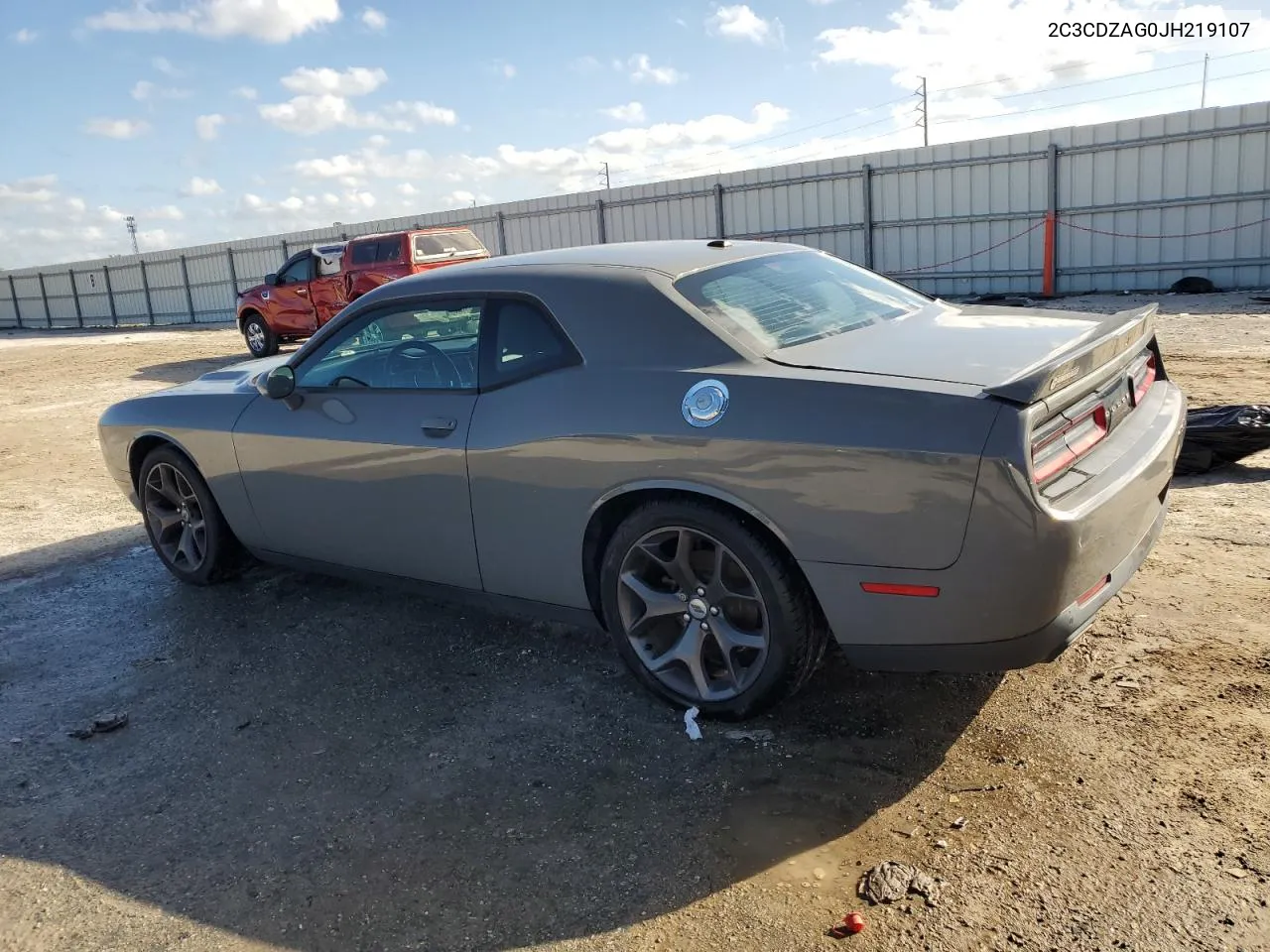 2018 Dodge Challenger Sxt VIN: 2C3CDZAG0JH219107 Lot: 74594714