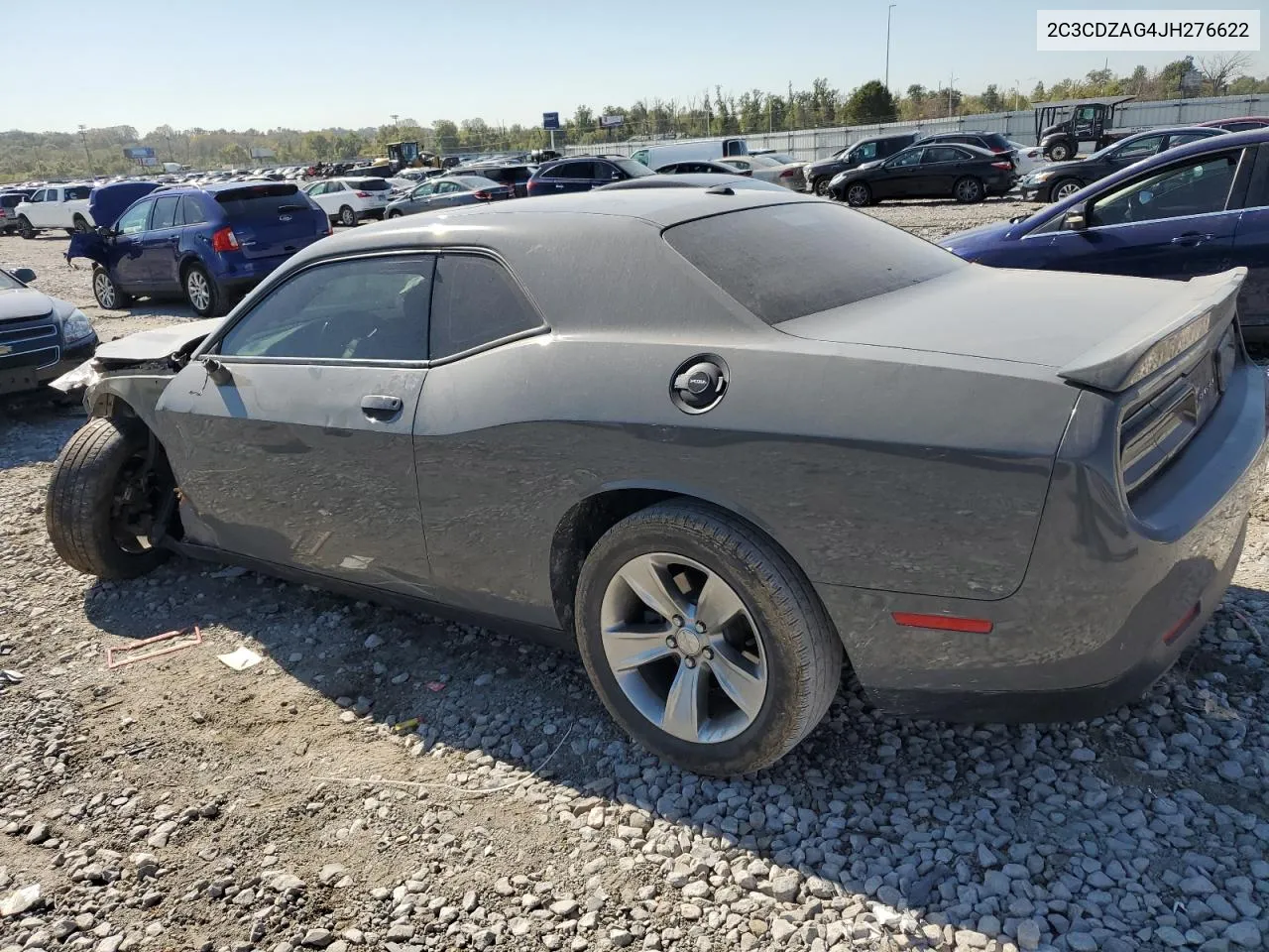 2018 Dodge Challenger Sxt VIN: 2C3CDZAG4JH276622 Lot: 74923664