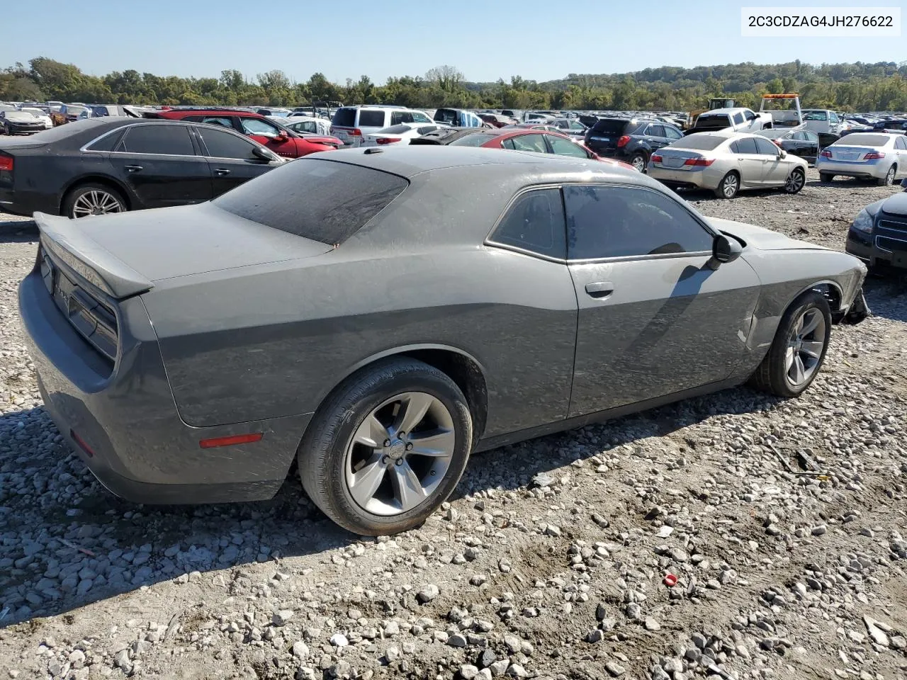 2018 Dodge Challenger Sxt VIN: 2C3CDZAG4JH276622 Lot: 74923664