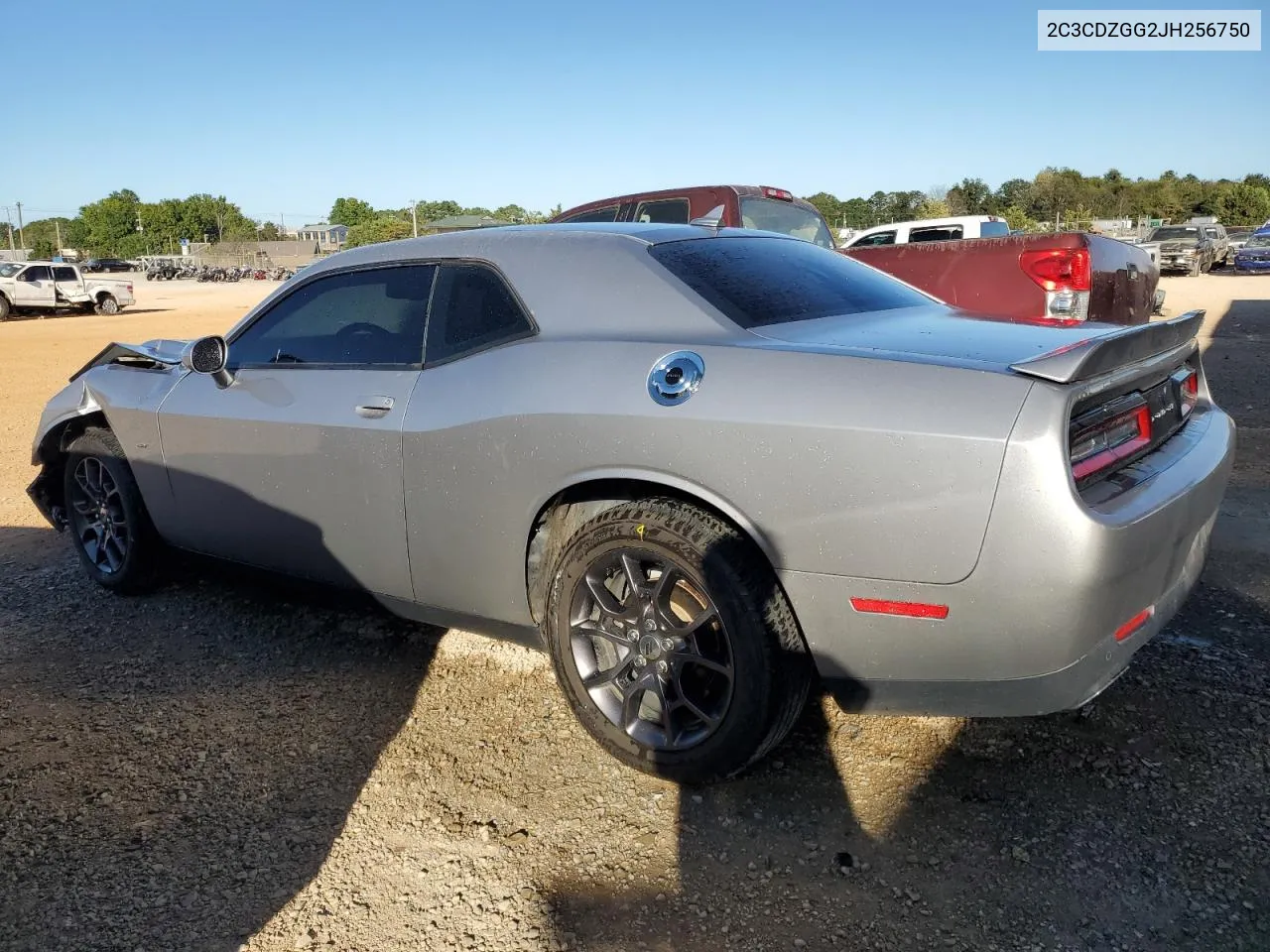 2018 Dodge Challenger Gt VIN: 2C3CDZGG2JH256750 Lot: 75049304