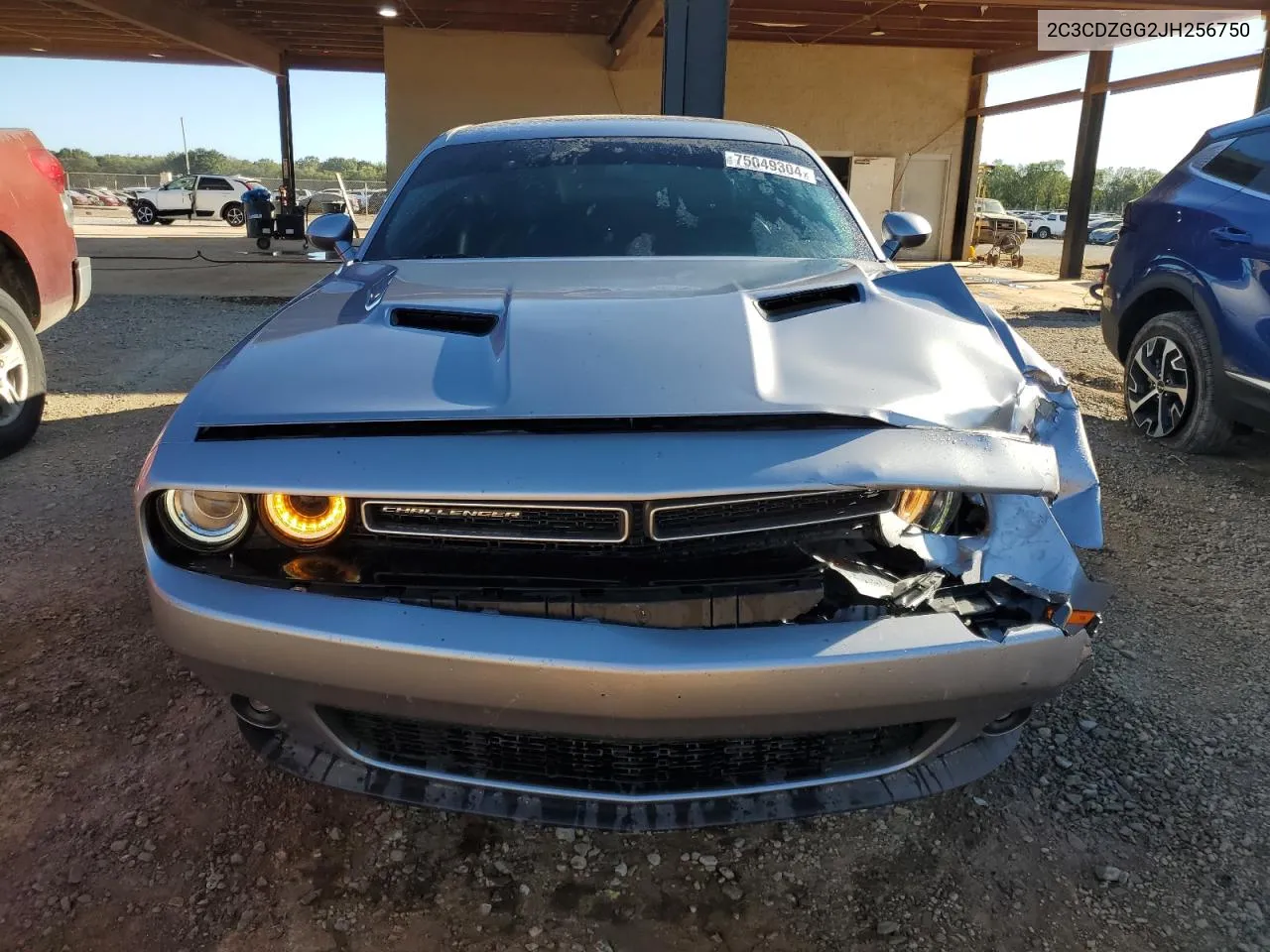 2018 Dodge Challenger Gt VIN: 2C3CDZGG2JH256750 Lot: 75049304