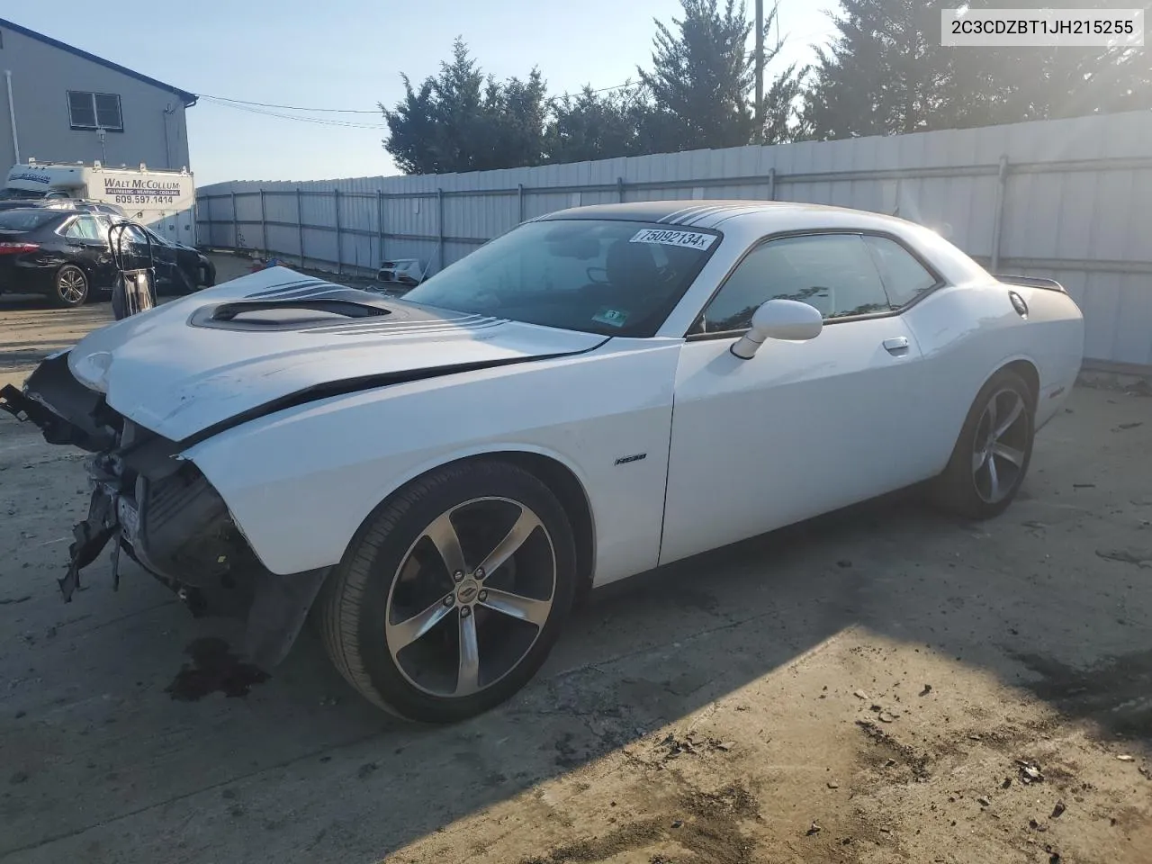 2C3CDZBT1JH215255 2018 Dodge Challenger R/T