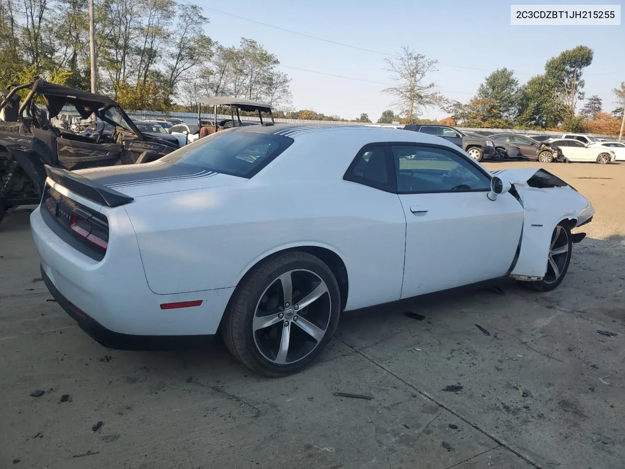 2018 Dodge Challenger R/T VIN: 2C3CDZBT1JH215255 Lot: 75092134