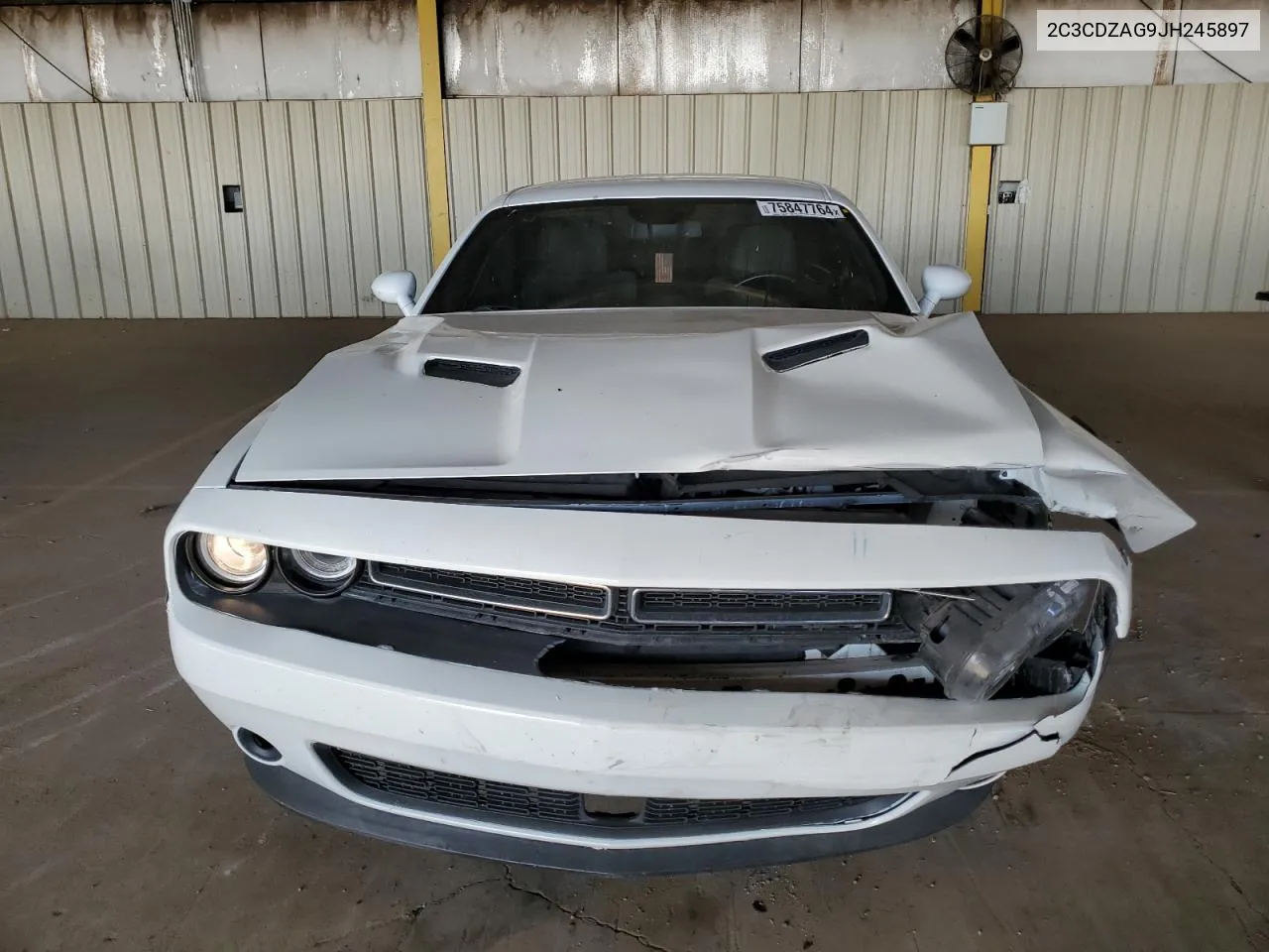 2018 Dodge Challenger Sxt VIN: 2C3CDZAG9JH245897 Lot: 75847764