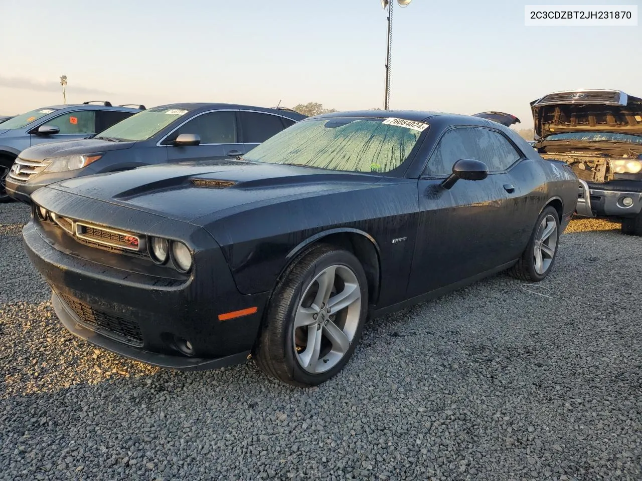 2018 Dodge Challenger R/T VIN: 2C3CDZBT2JH231870 Lot: 76084024