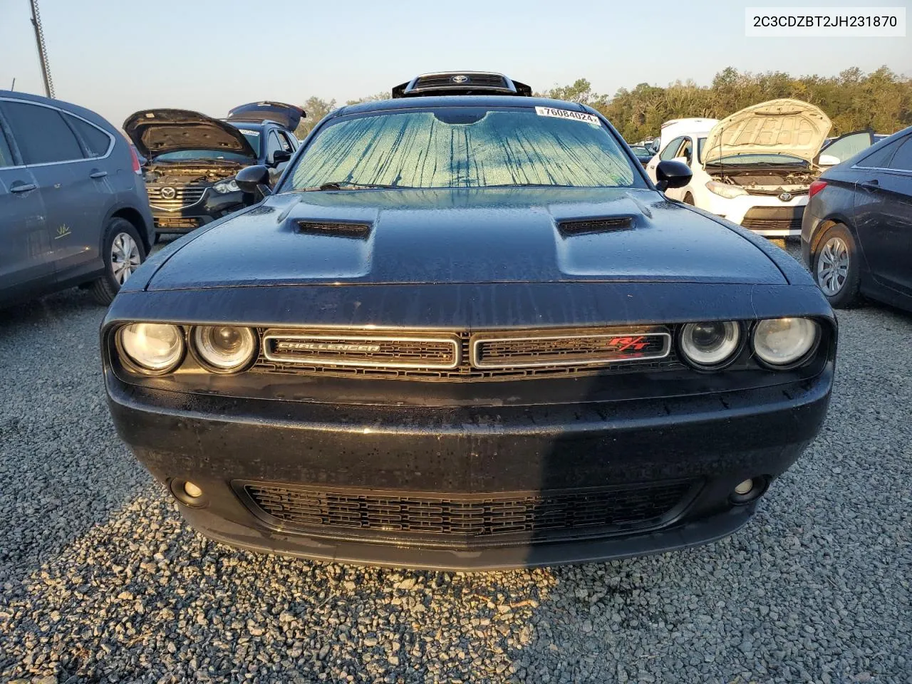 2018 Dodge Challenger R/T VIN: 2C3CDZBT2JH231870 Lot: 76084024