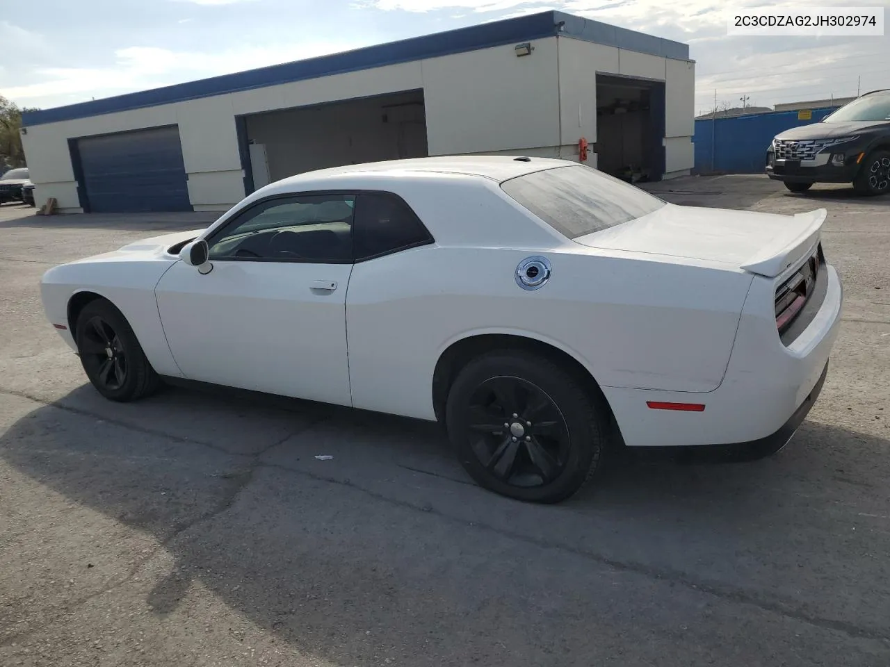 2018 Dodge Challenger Sxt VIN: 2C3CDZAG2JH302974 Lot: 76333924