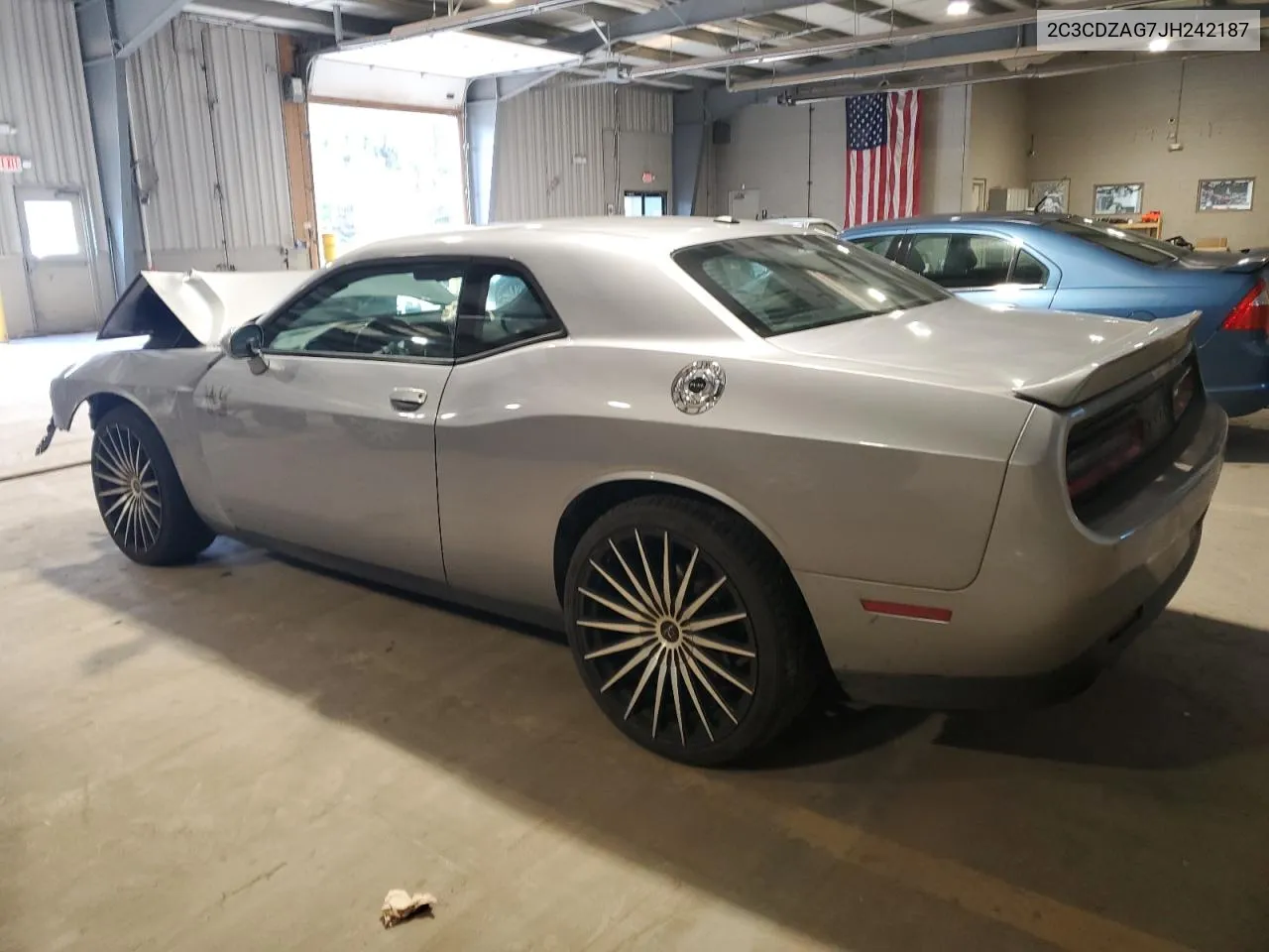 2018 Dodge Challenger Sxt VIN: 2C3CDZAG7JH242187 Lot: 76366794