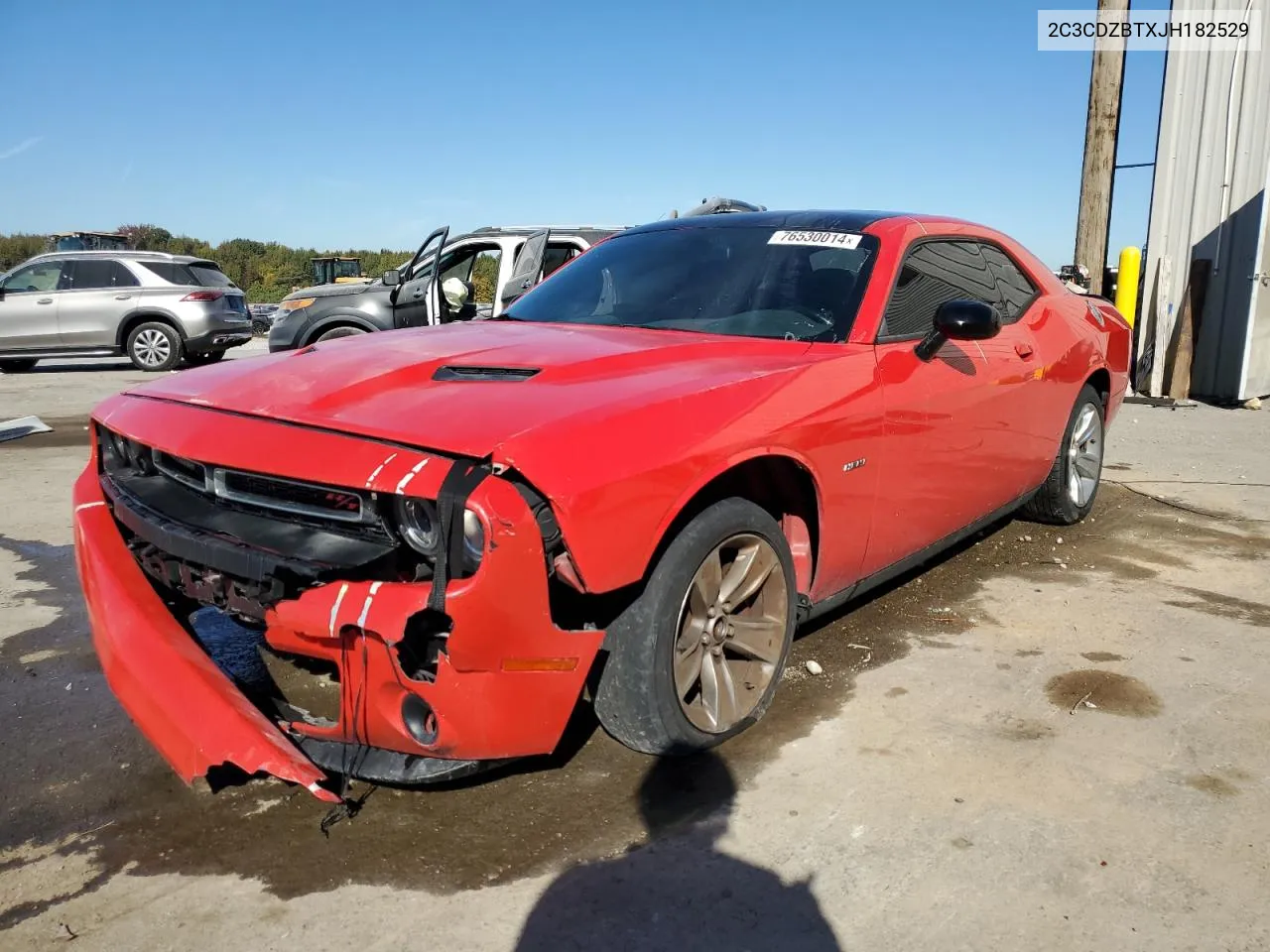 2018 Dodge Challenger R/T VIN: 2C3CDZBTXJH182529 Lot: 76530014