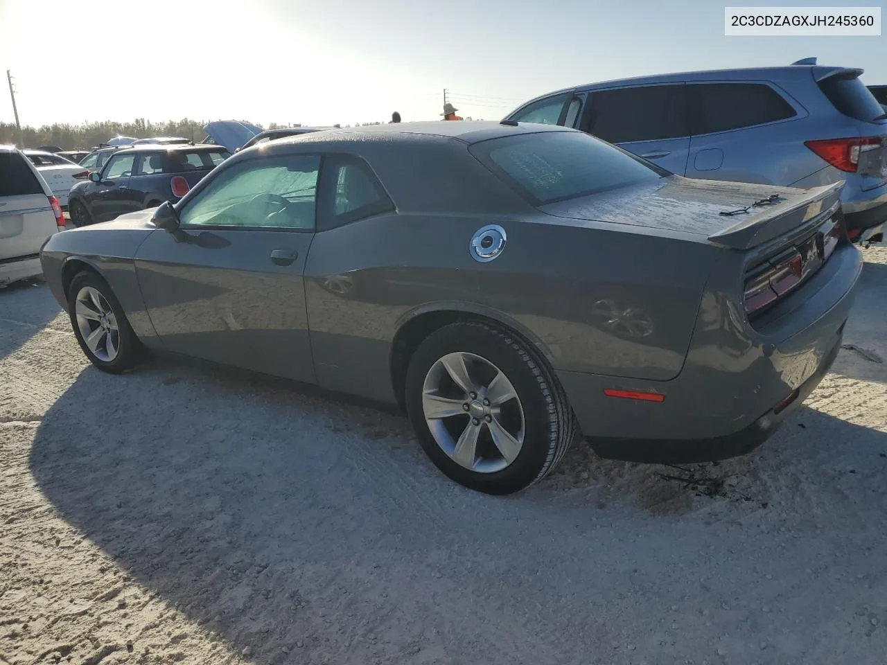 2018 Dodge Challenger Sxt VIN: 2C3CDZAGXJH245360 Lot: 76756654