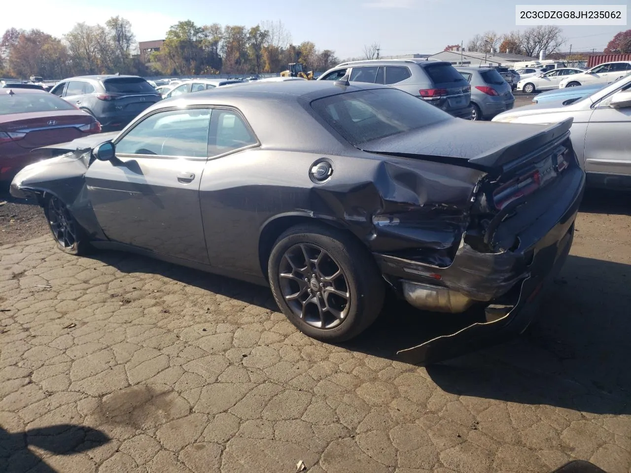 2018 Dodge Challenger Gt VIN: 2C3CDZGG8JH235062 Lot: 77211024