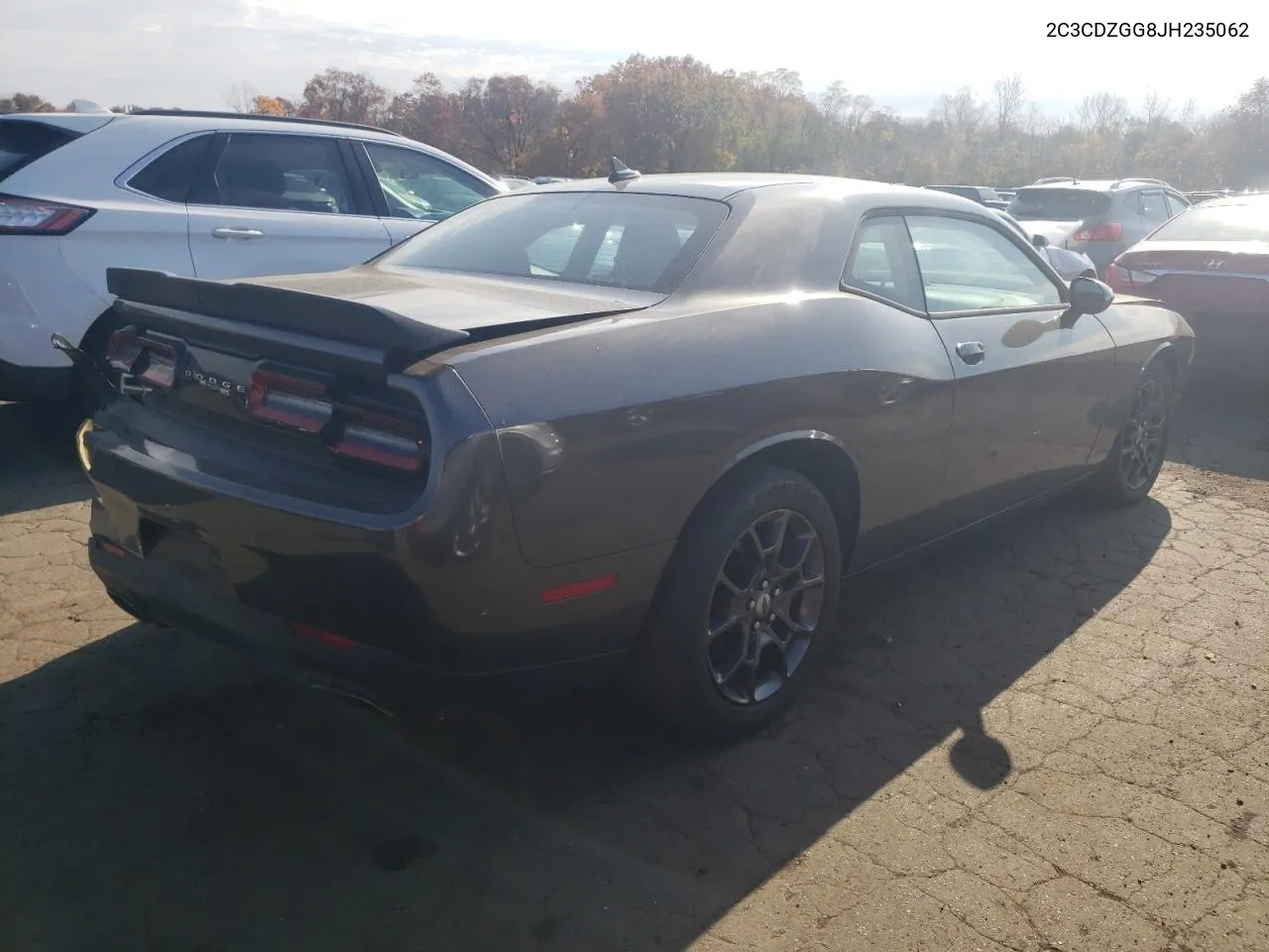 2018 Dodge Challenger Gt VIN: 2C3CDZGG8JH235062 Lot: 77211024