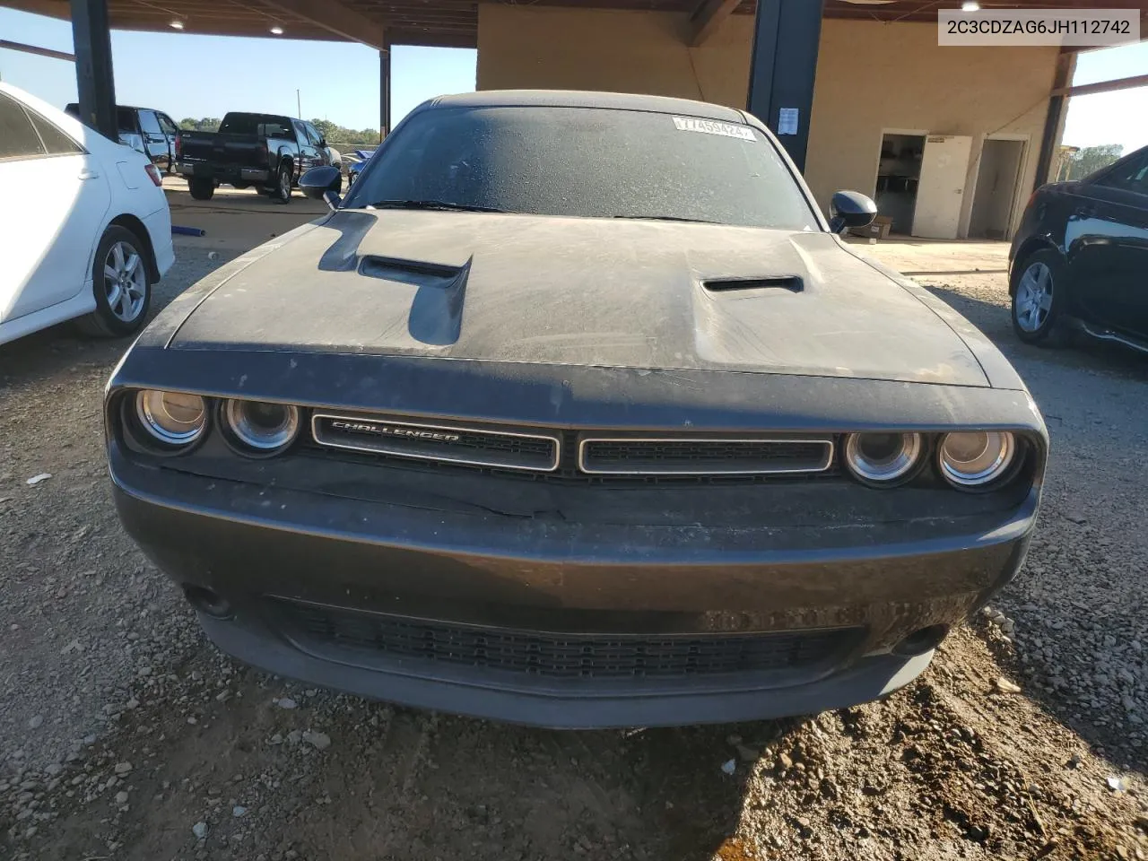 2018 Dodge Challenger Sxt VIN: 2C3CDZAG6JH112742 Lot: 77459424