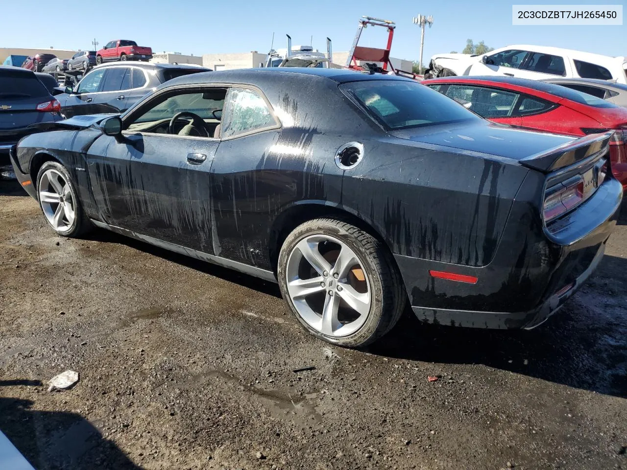 2018 Dodge Challenger R/T VIN: 2C3CDZBT7JH265450 Lot: 77498314