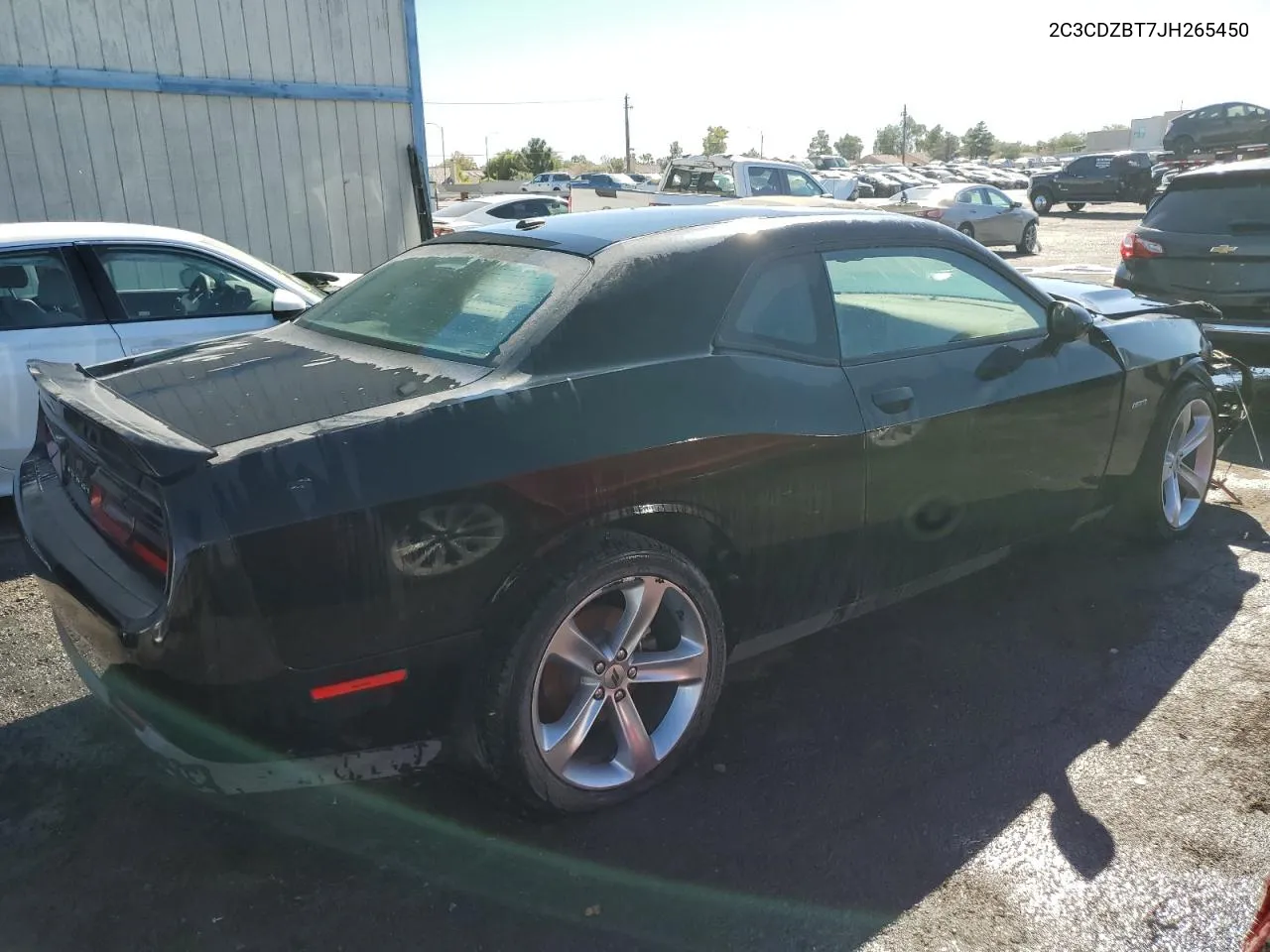 2018 Dodge Challenger R/T VIN: 2C3CDZBT7JH265450 Lot: 77498314