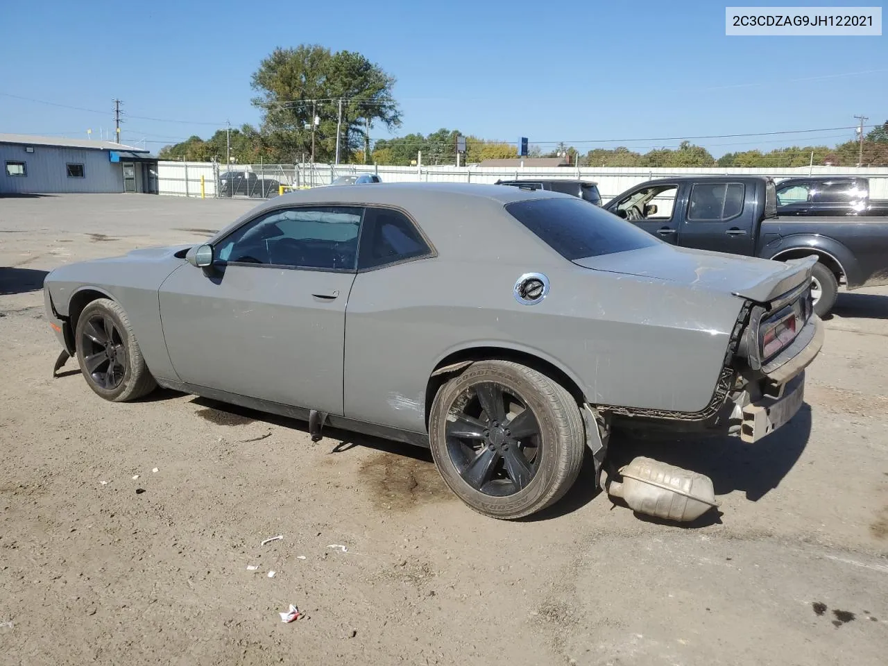 2018 Dodge Challenger Sxt VIN: 2C3CDZAG9JH122021 Lot: 77523334