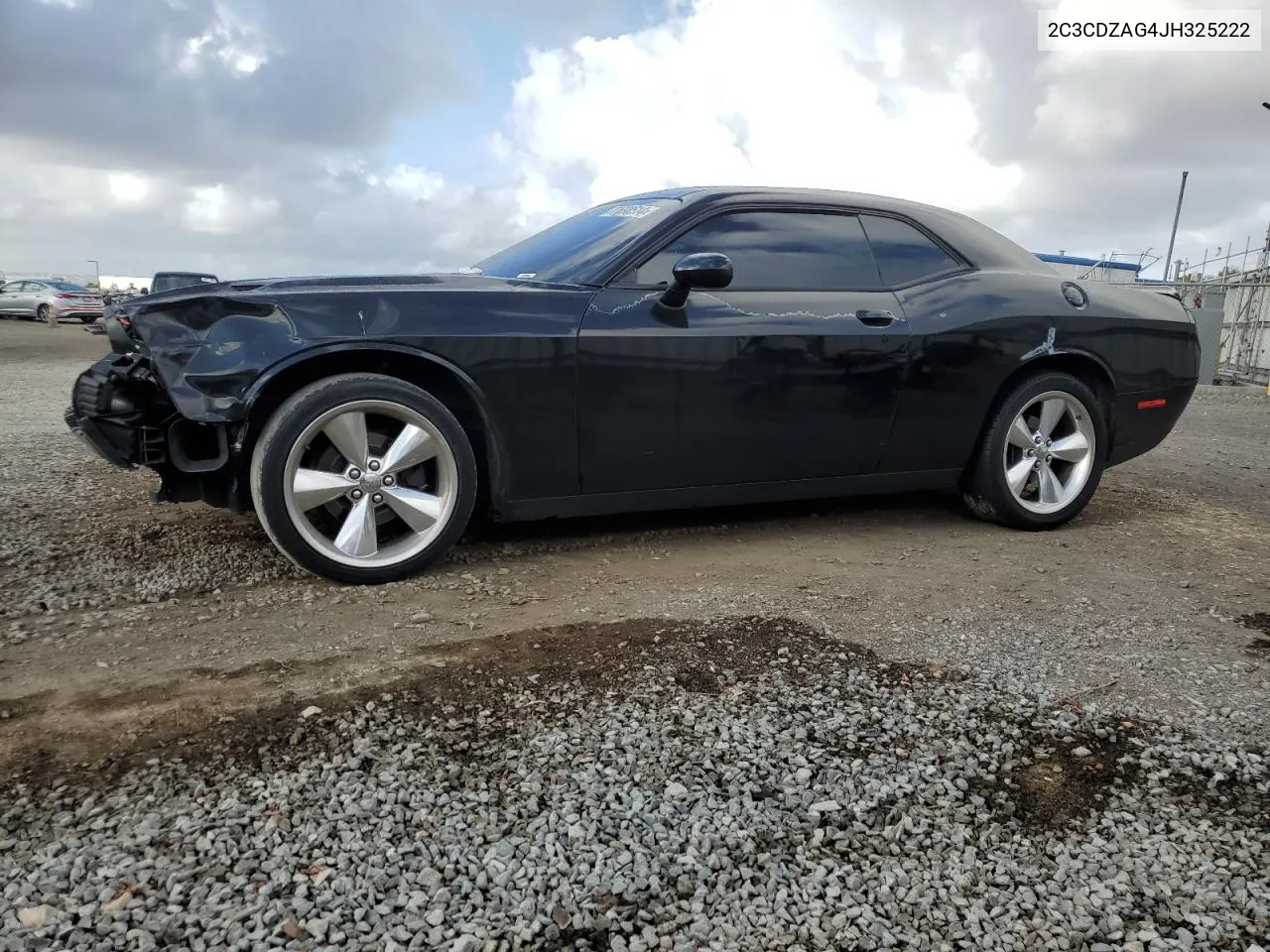 2C3CDZAG4JH325222 2018 Dodge Challenger Sxt