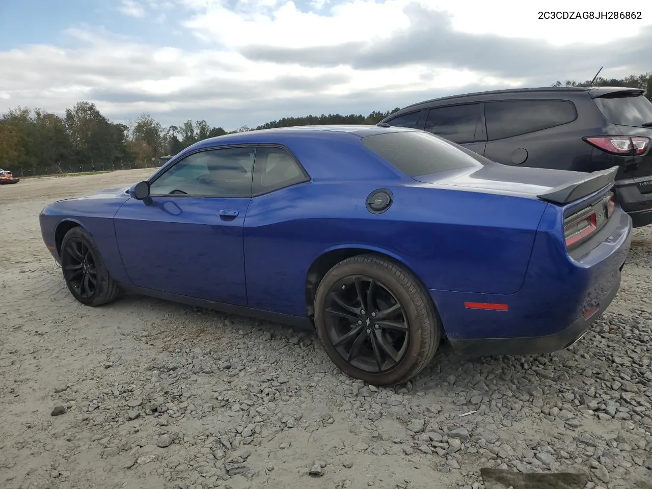 2018 Dodge Challenger Sxt VIN: 2C3CDZAG8JH286862 Lot: 77974684