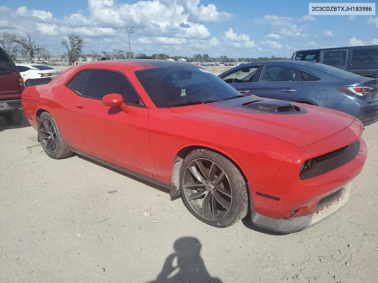 2018 Dodge Challenger R/T VIN: 2C3CDZBTXJH183986 Lot: 78071674