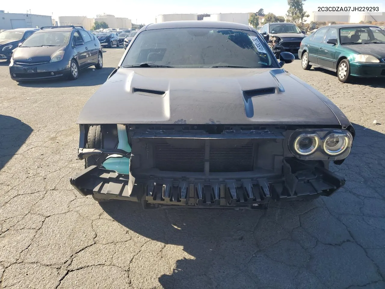 2C3CDZAG7JH229293 2018 Dodge Challenger Sxt