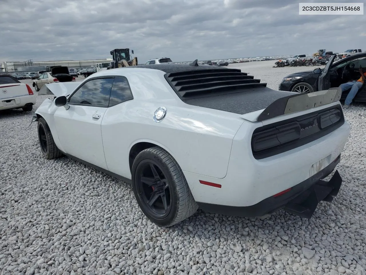 2018 Dodge Challenger R/T VIN: 2C3CDZBT5JH154668 Lot: 78650064