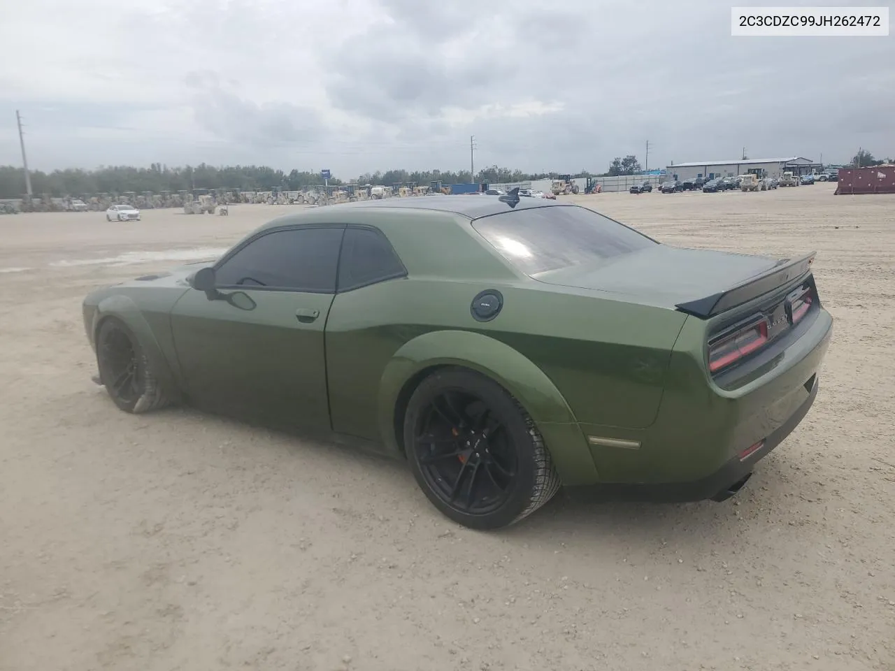 2018 Dodge Challenger Srt Hellcat VIN: 2C3CDZC99JH262472 Lot: 80001004