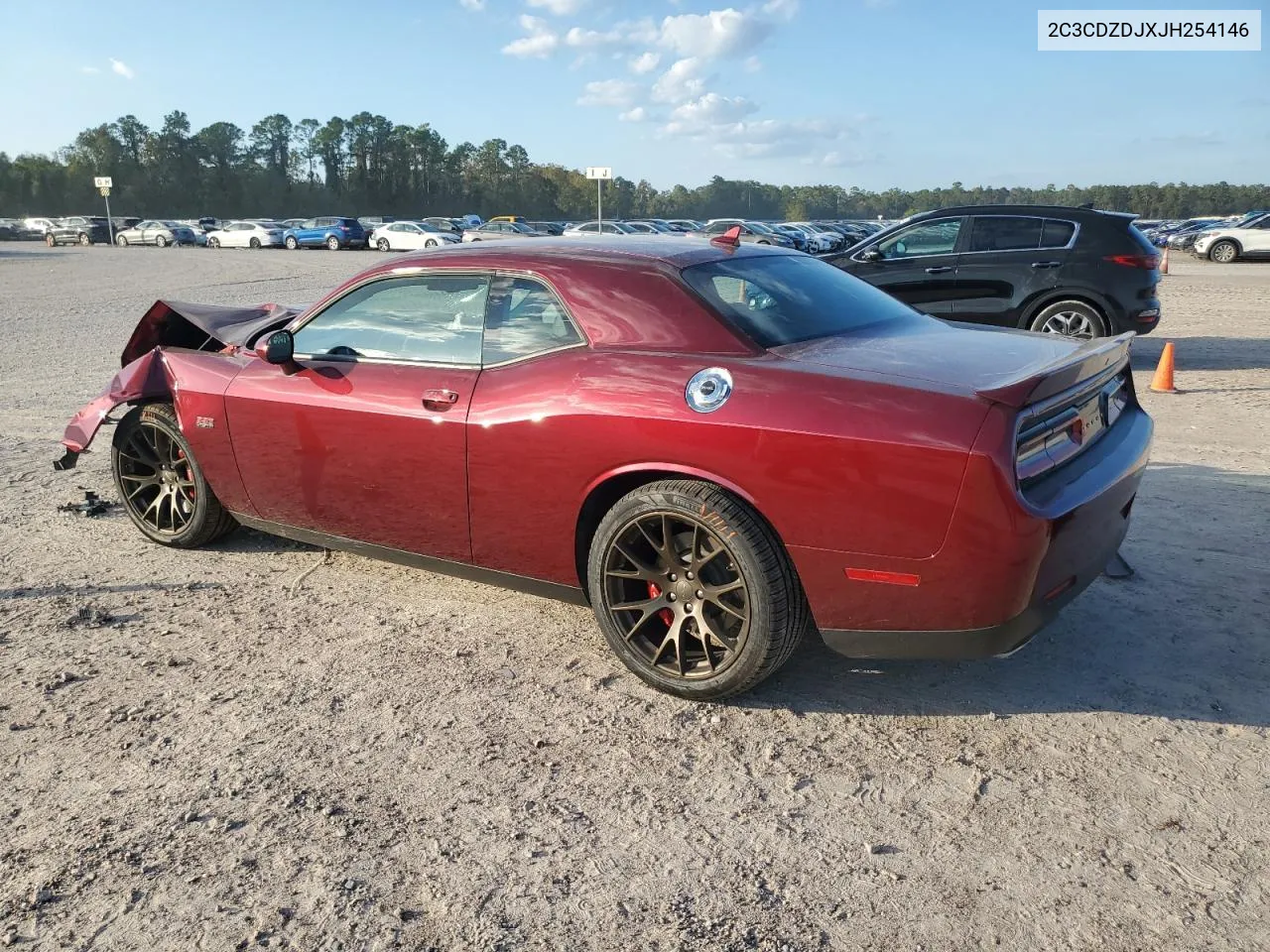 2018 Dodge Challenger Srt 392 VIN: 2C3CDZDJXJH254146 Lot: 80447804