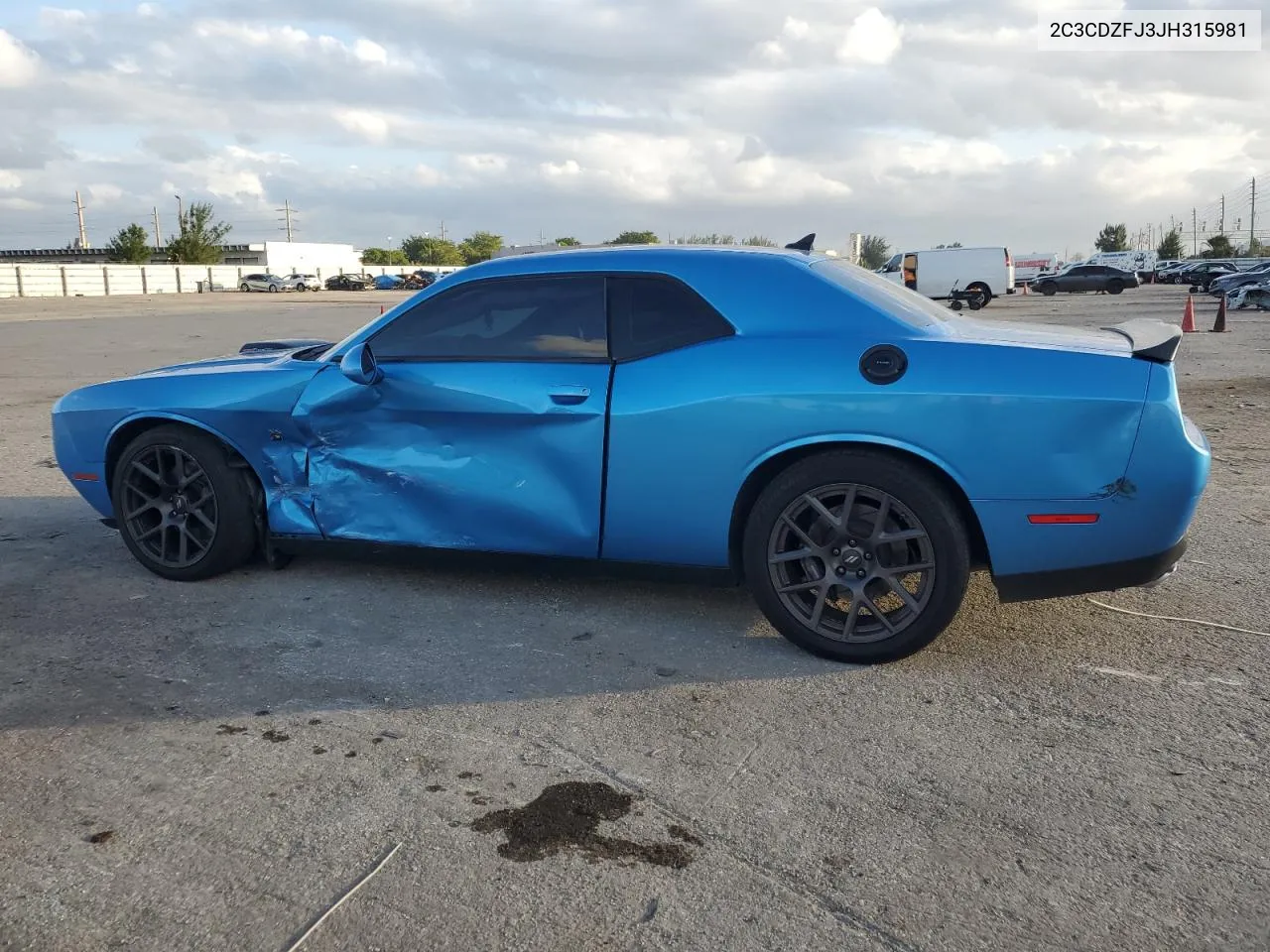 2018 Dodge Challenger R/T 392 VIN: 2C3CDZFJ3JH315981 Lot: 80697164