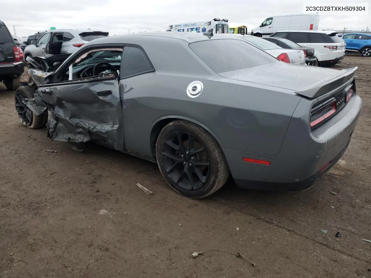 2019 Dodge Challenger R/T VIN: 2C3CDZBTXKH509304 Lot: 40131784