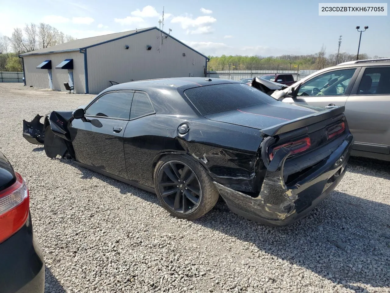 2019 Dodge Challenger R/T VIN: 2C3CDZBTXKH677055 Lot: 49340244