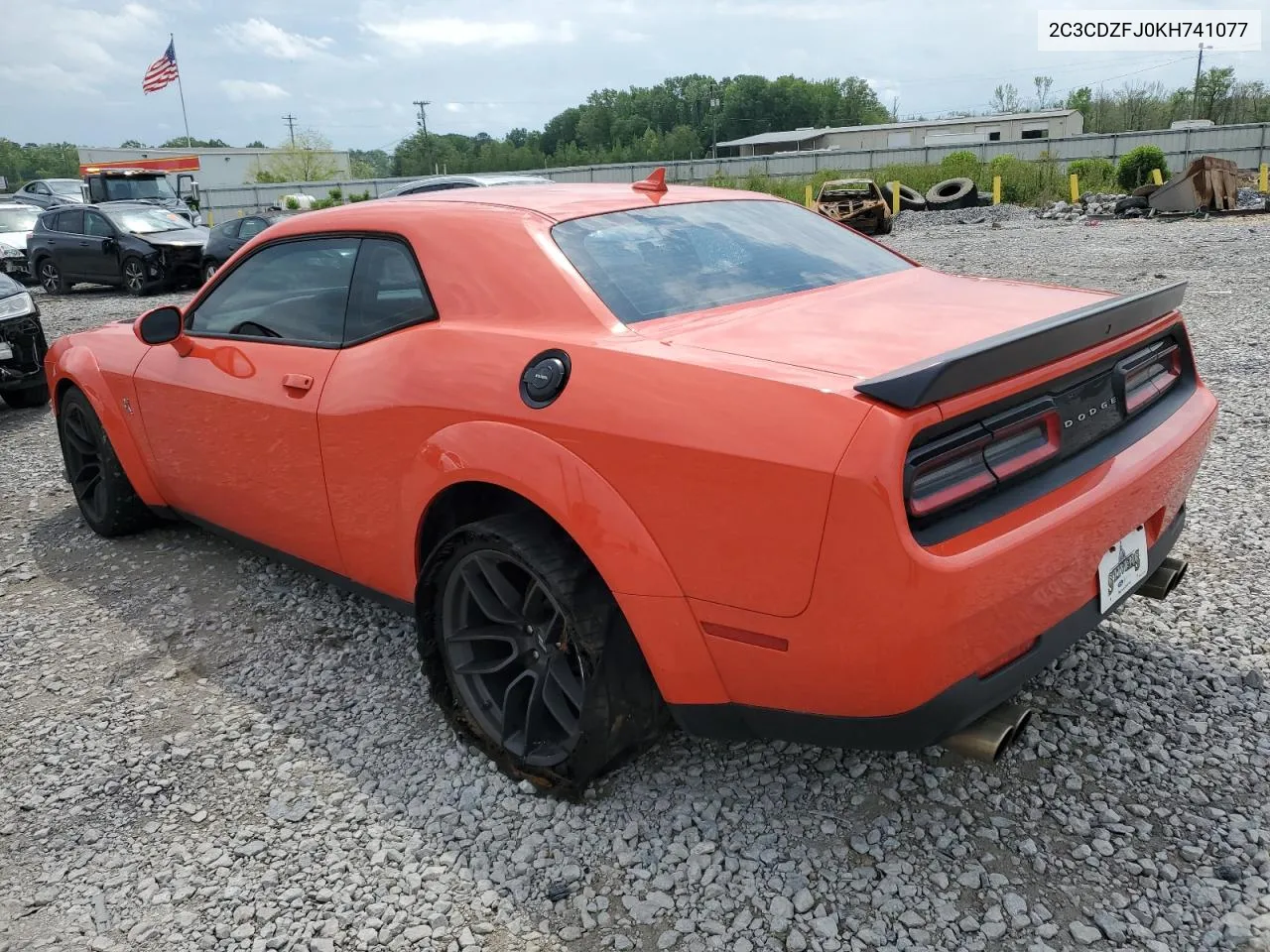 2C3CDZFJ0KH741077 2019 Dodge Challenger R/T Scat Pack