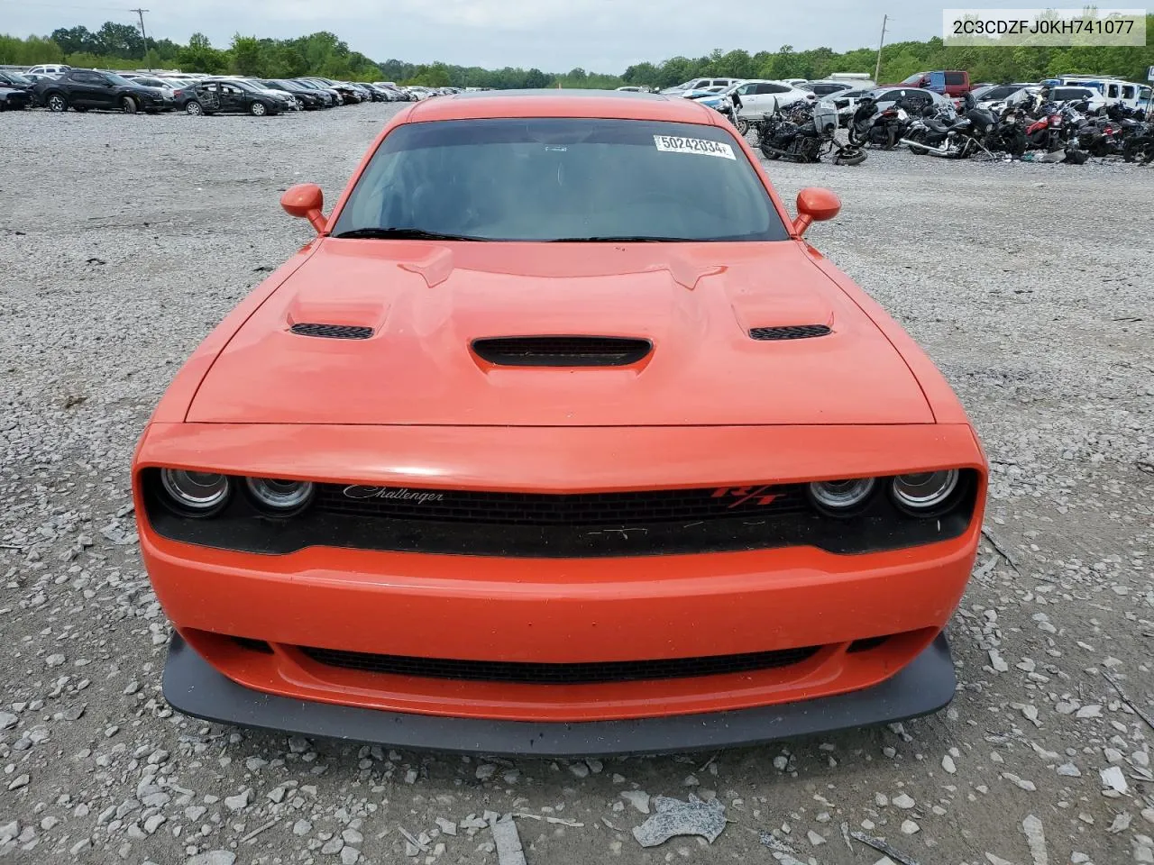 2019 Dodge Challenger R/T Scat Pack VIN: 2C3CDZFJ0KH741077 Lot: 50242034