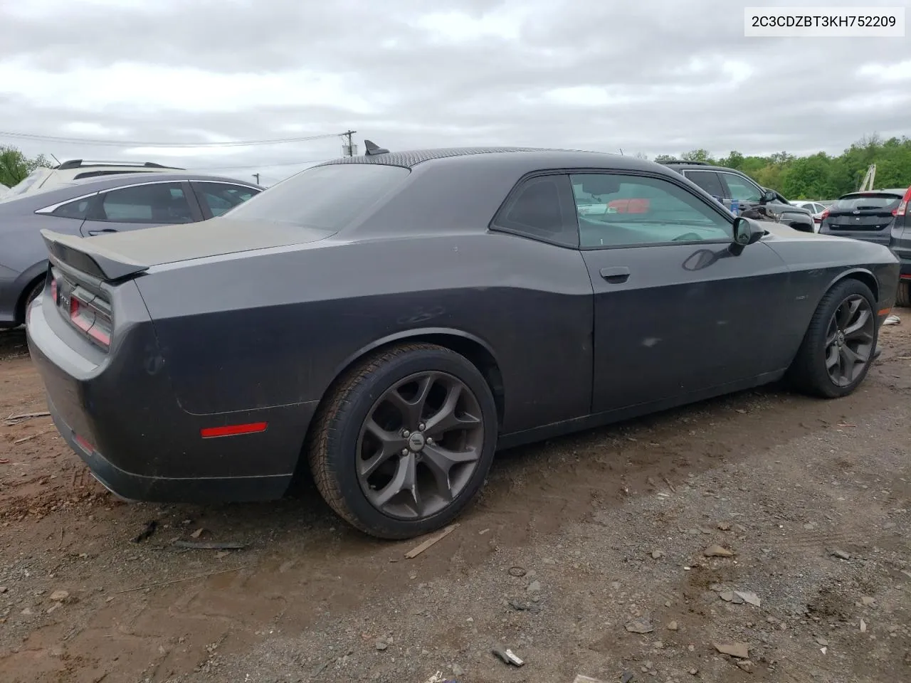 2019 Dodge Challenger VIN: 2C3CDZBT3KH752209 Lot: 51516684