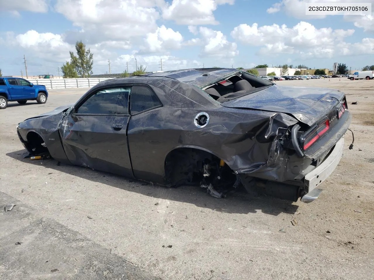 2019 Dodge Challenger R/T VIN: 2C3CDZBT0KH705106 Lot: 52699414