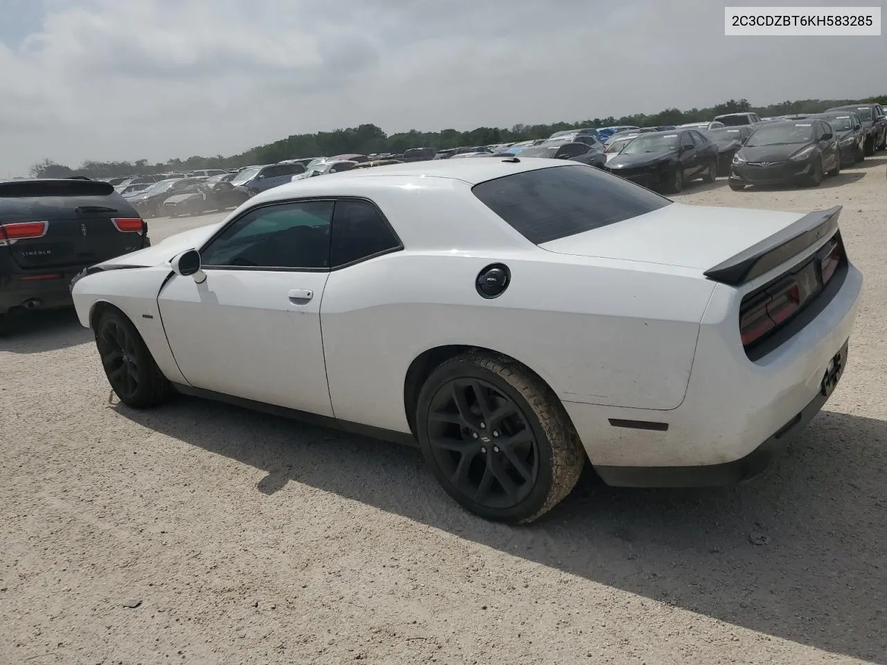 2019 Dodge Challenger R/T VIN: 2C3CDZBT6KH583285 Lot: 54942464