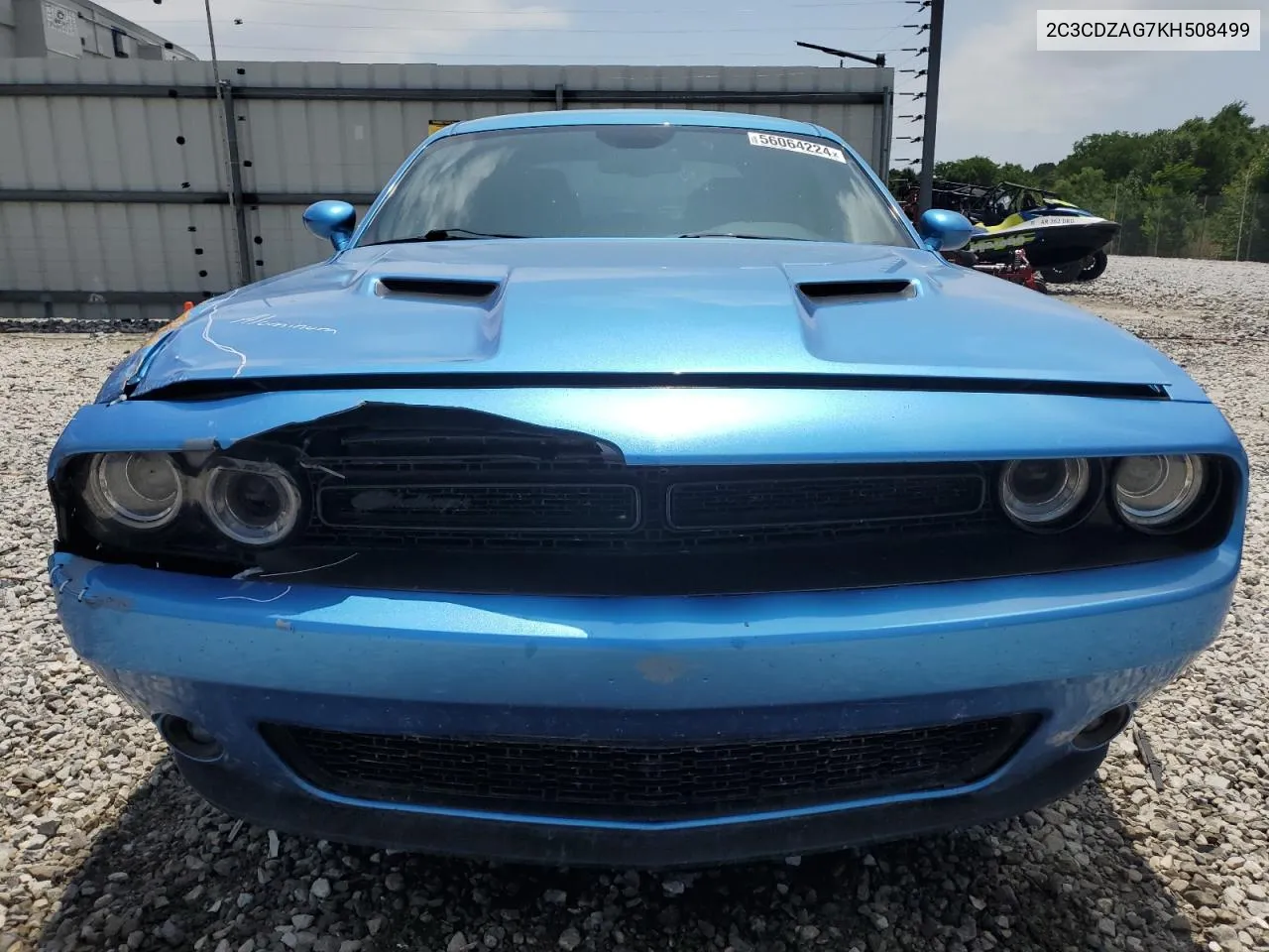 2019 Dodge Challenger Sxt VIN: 2C3CDZAG7KH508499 Lot: 56064224