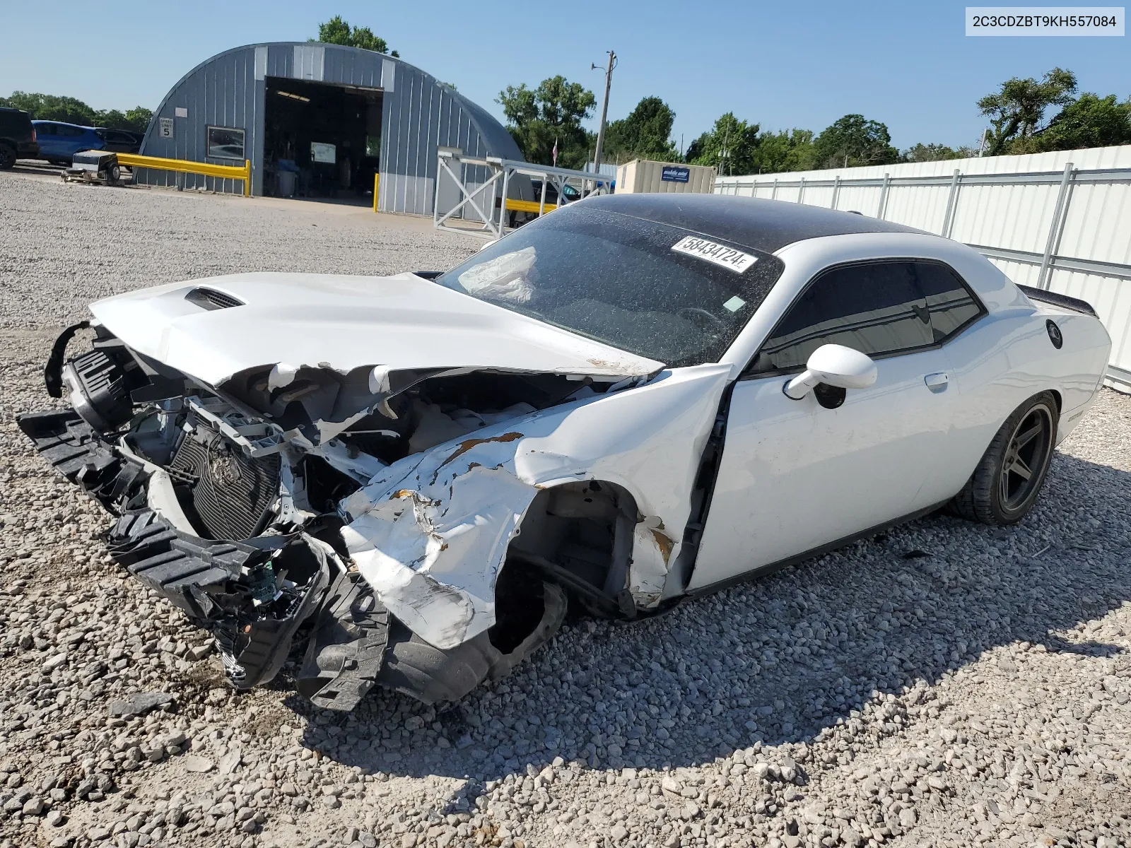 2019 Dodge Challenger R/T VIN: 2C3CDZBT9KH557084 Lot: 58434724