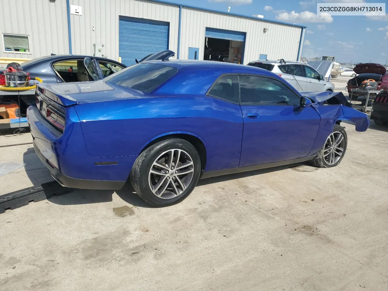 2019 Dodge Challenger Sxt VIN: 2C3CDZGG8KH713014 Lot: 60358094