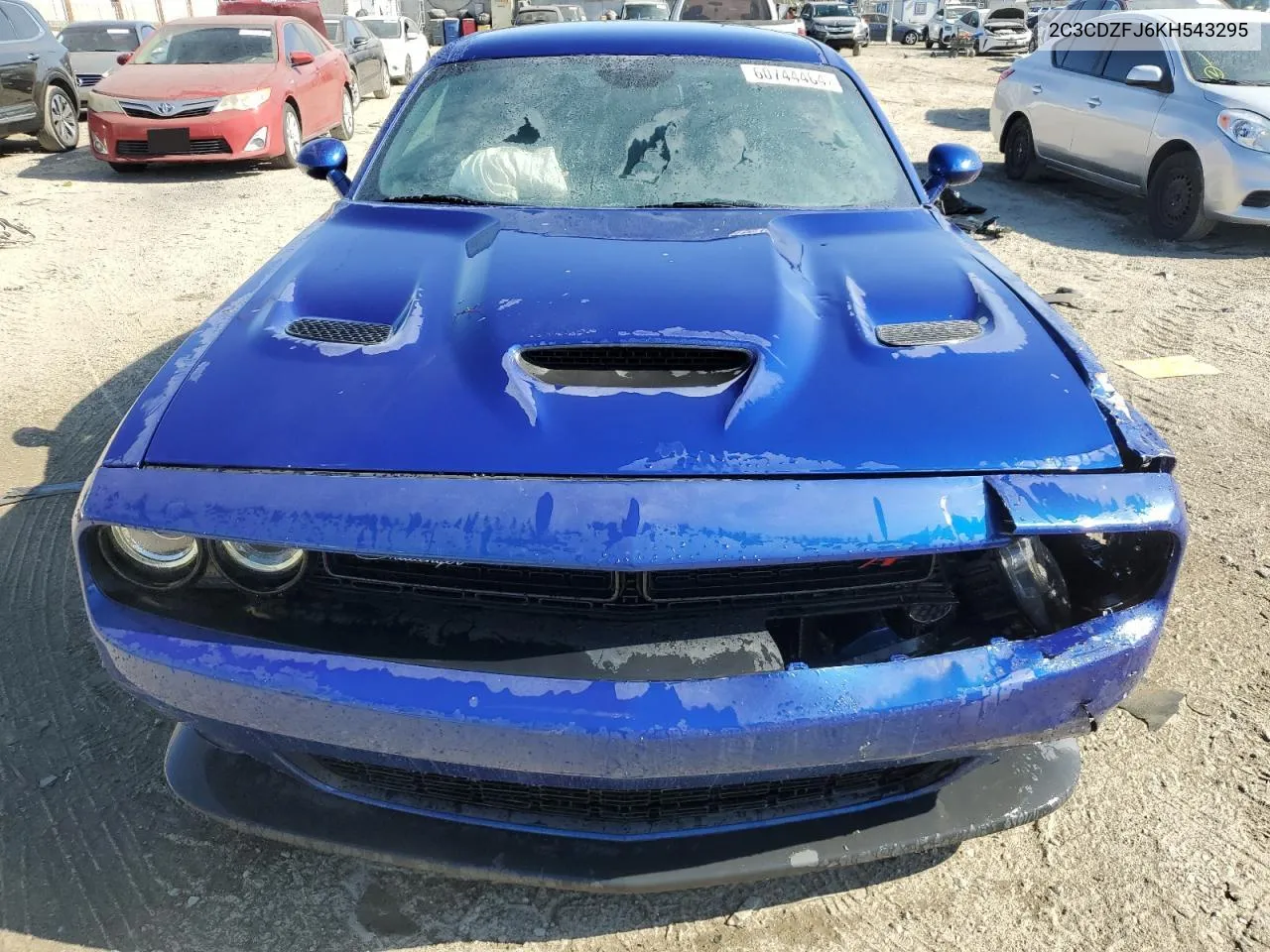 2C3CDZFJ6KH543295 2019 Dodge Challenger R/T Scat Pack