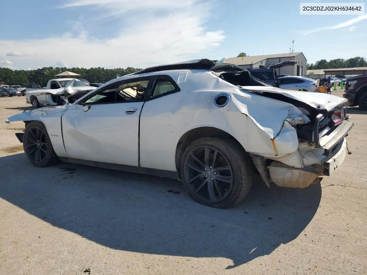 2019 Dodge Challenger Gt VIN: 2C3CDZJG2KH634642 Lot: 62209304