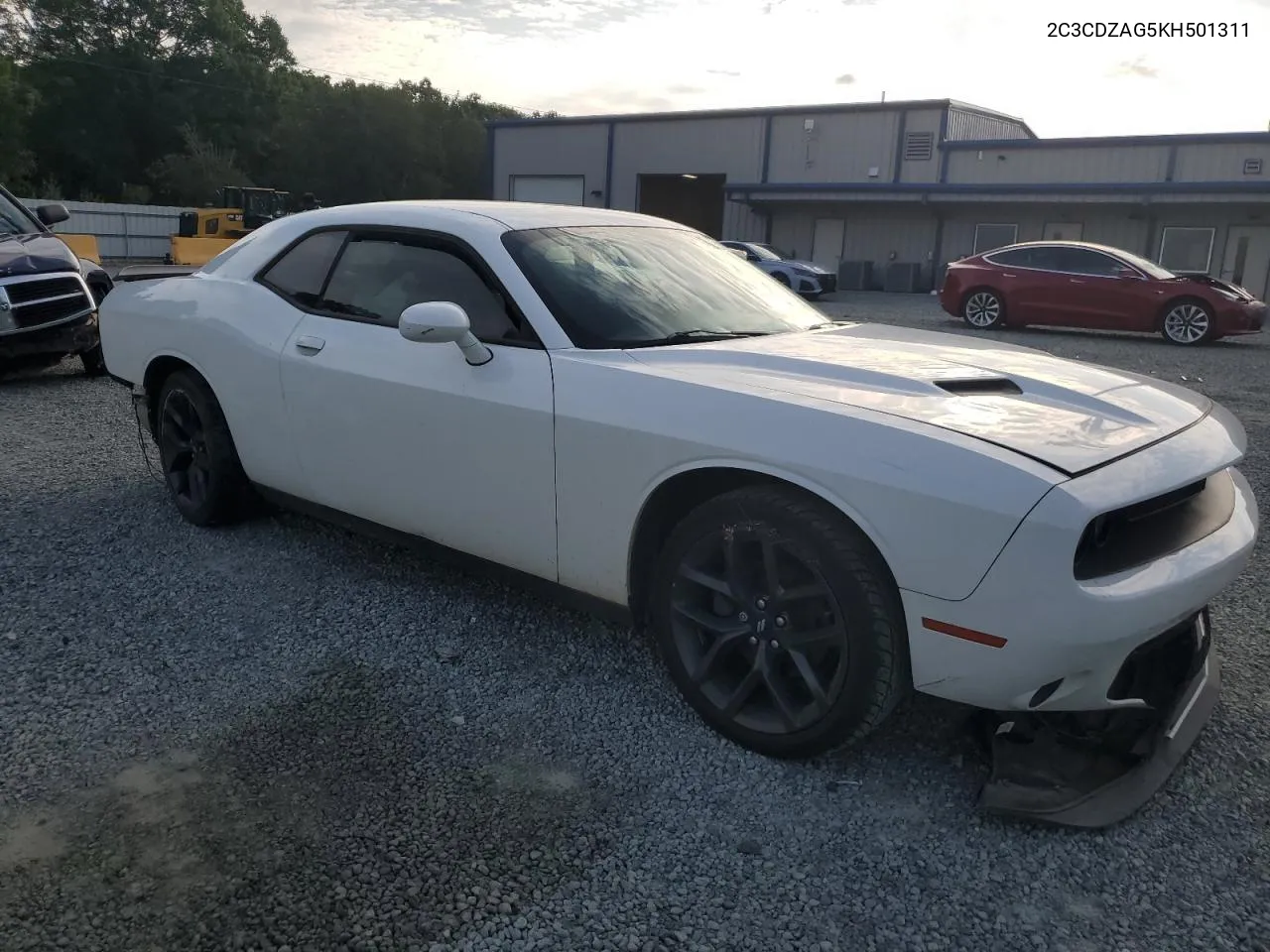 2019 Dodge Challenger Sxt VIN: 2C3CDZAG5KH501311 Lot: 62605994