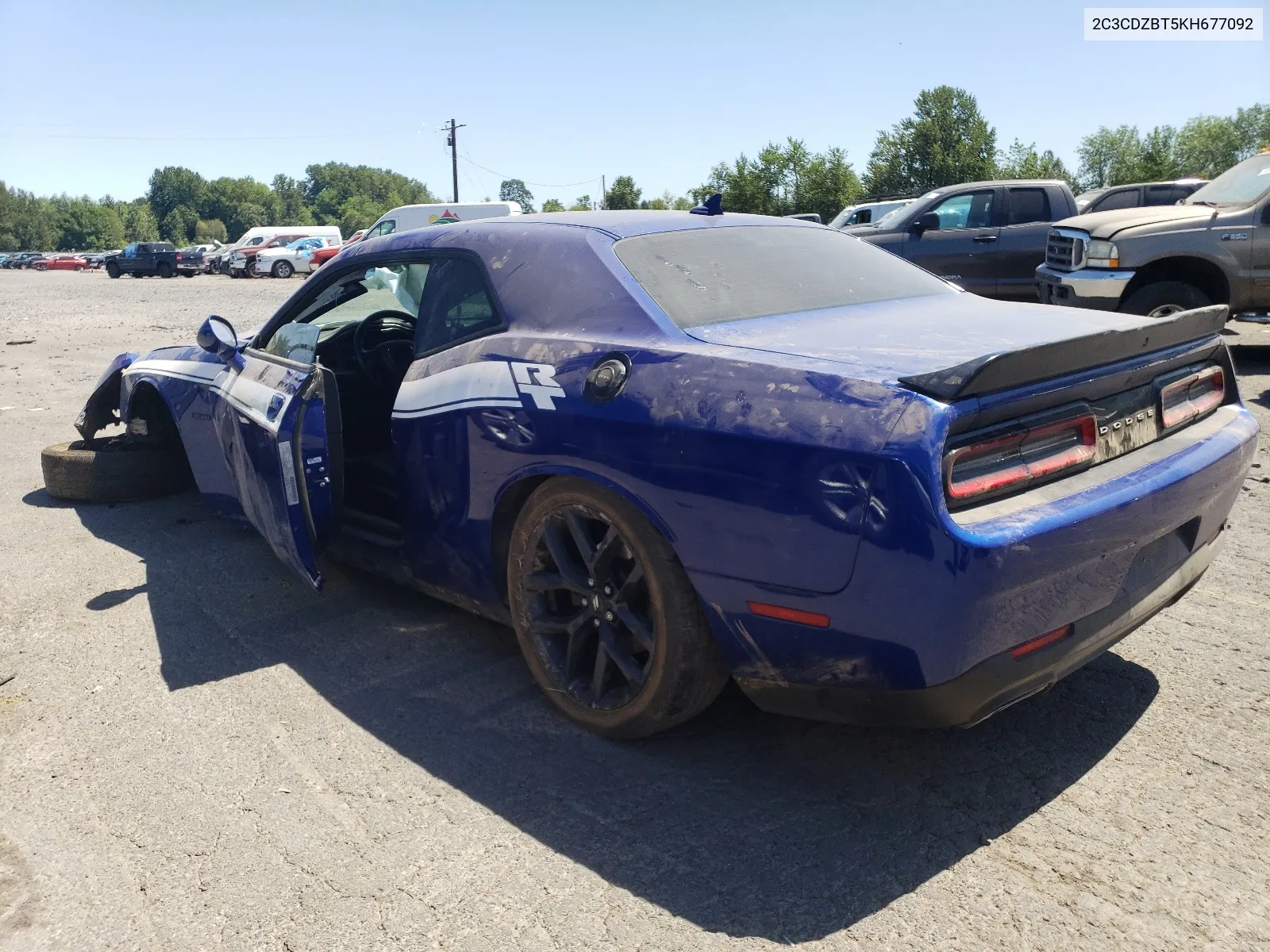 2019 Dodge Challenger R/T VIN: 2C3CDZBT5KH677092 Lot: 63310114